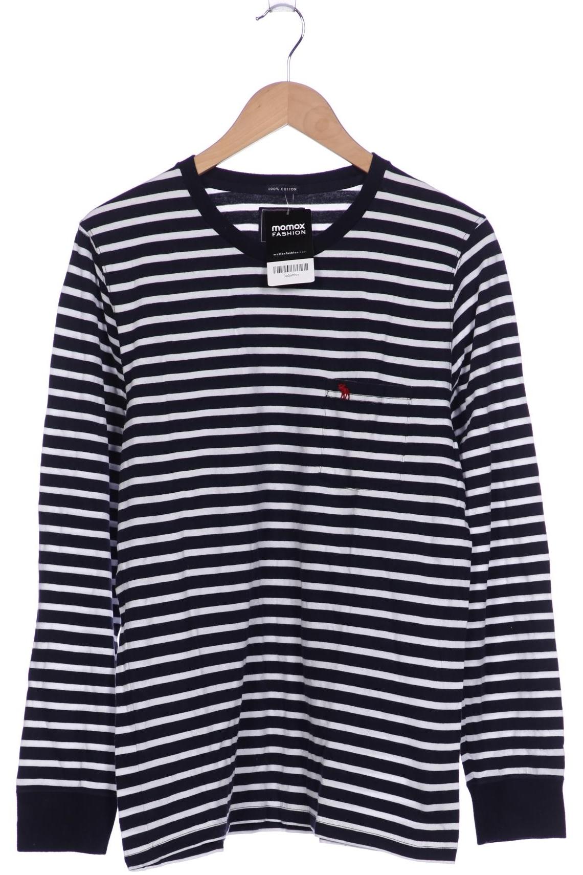 

Abercrombie & Fitch Herren Langarmshirt, marineblau, Gr. 48