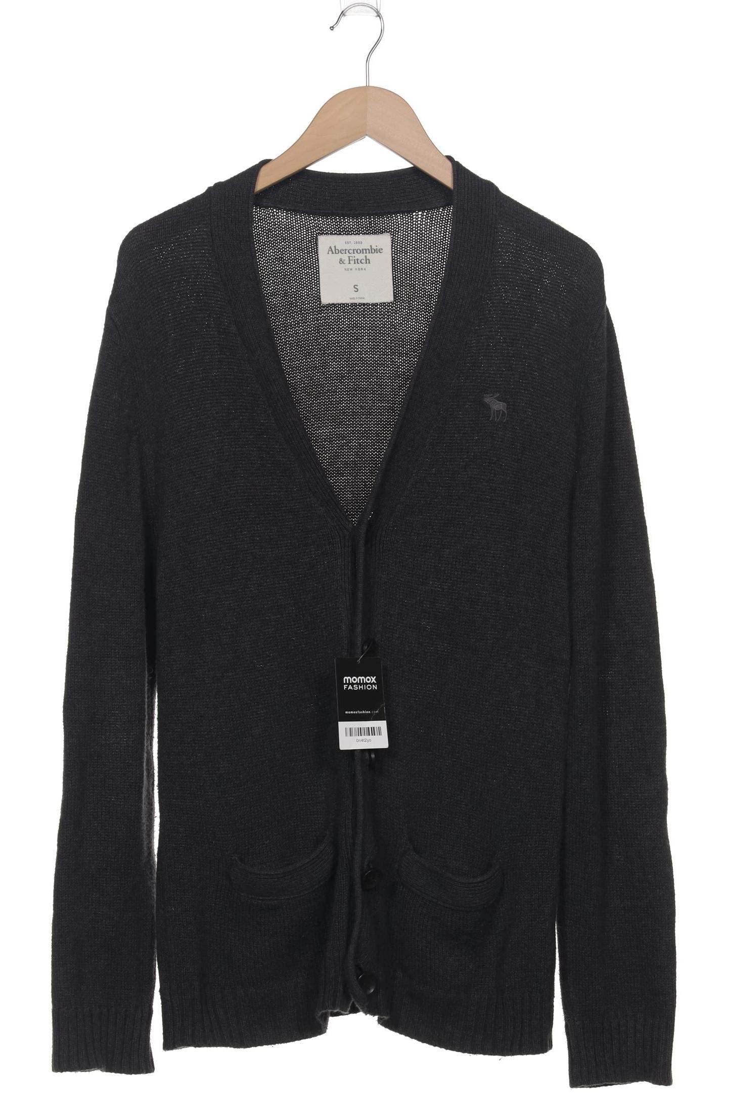 

Abercrombie & Fitch Herren Strickjacke, grau, Gr. 46