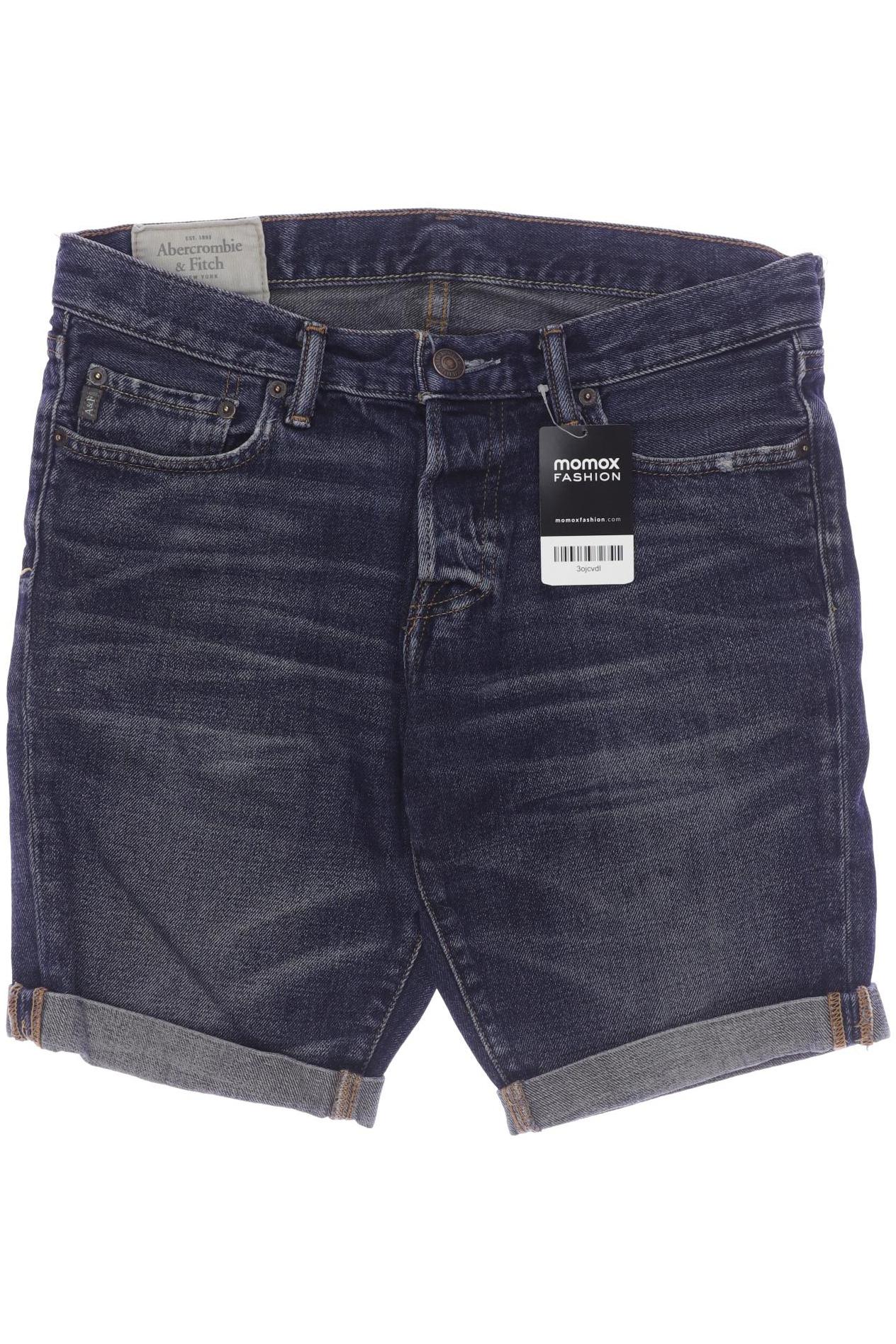 

Abercrombie & Fitch Herren Shorts, marineblau, Gr. 30