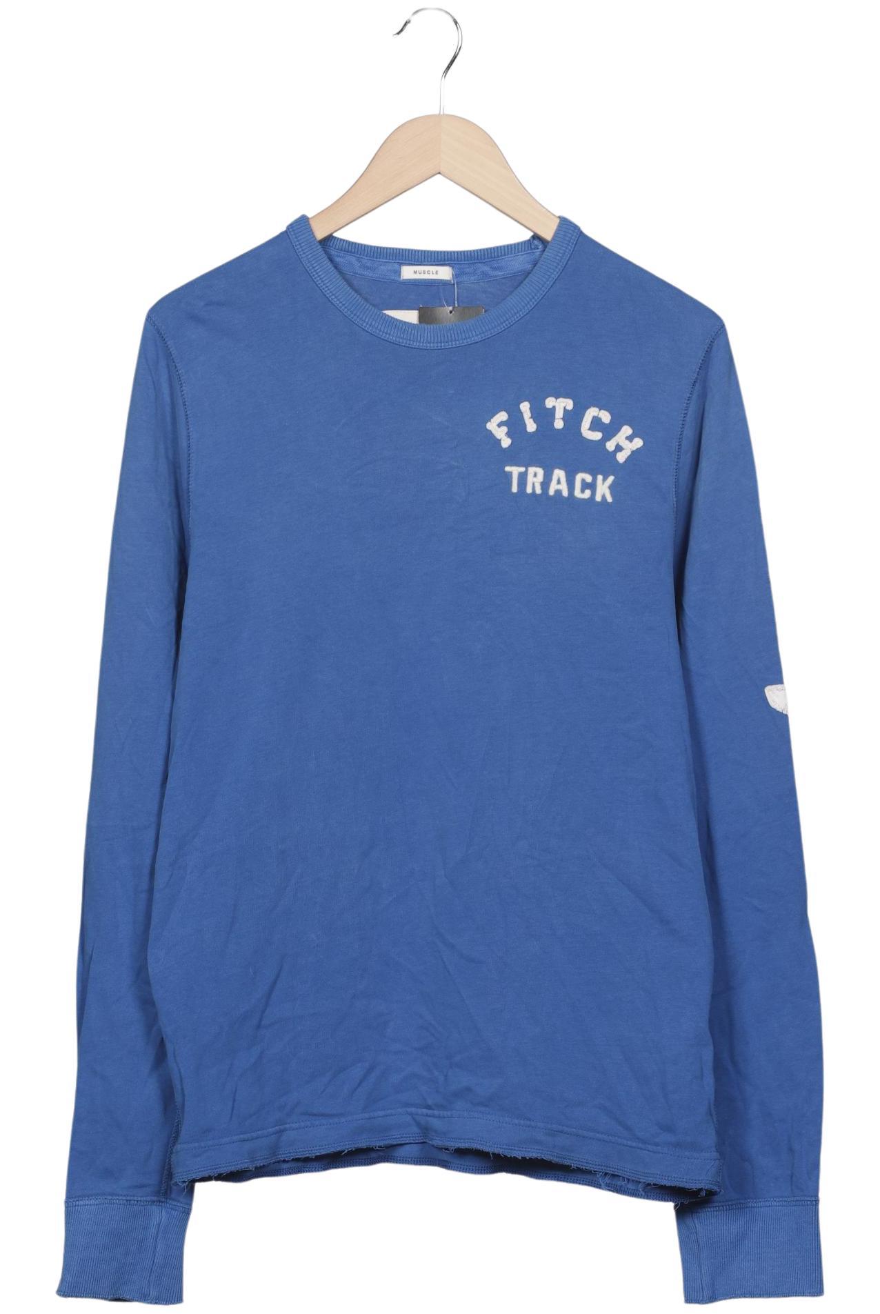 Thumbnail - Abercrombie &amp; Fitch Herren Langarmshirt, blau, Gr. 52