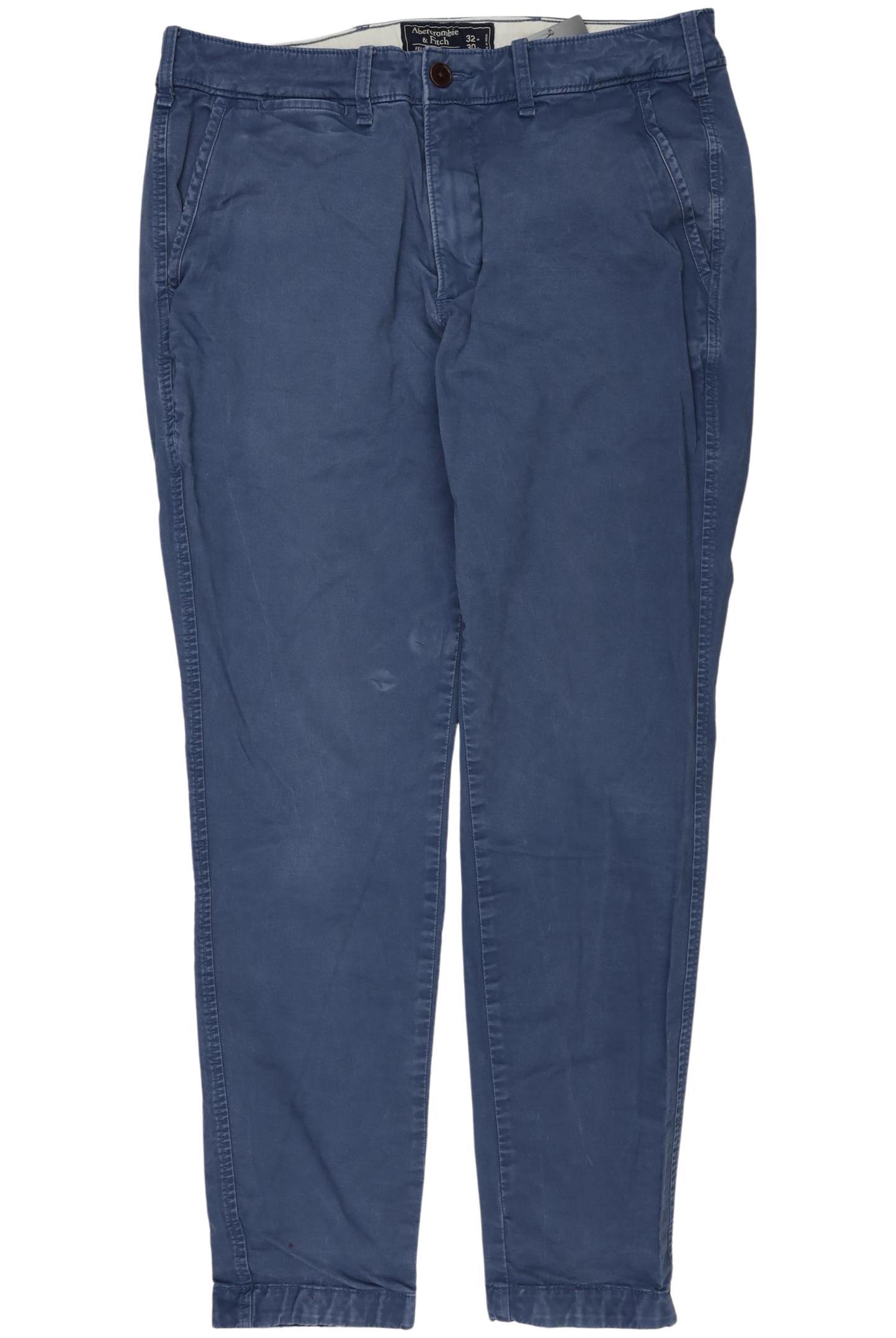 

Abercrombie & Fitch Herren Stoffhose, blau, Gr. 32