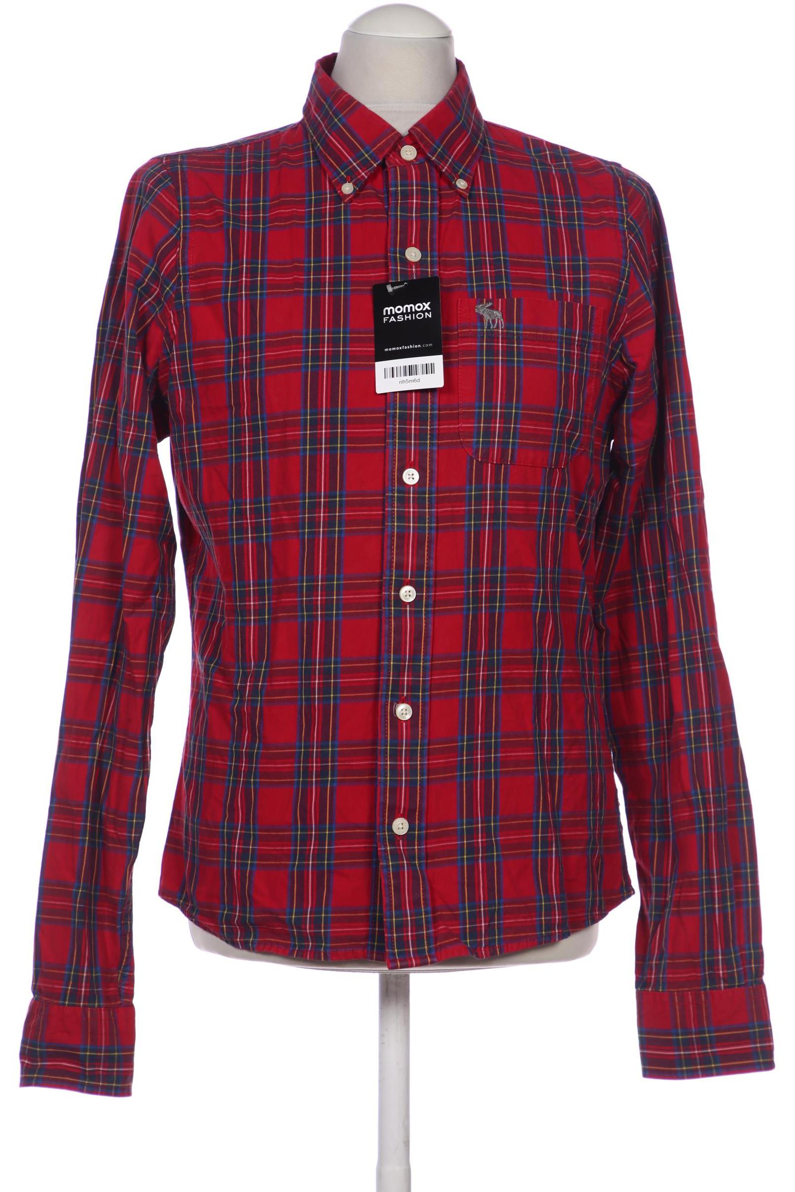 

Abercrombie & Fitch Herren Hemd, rot