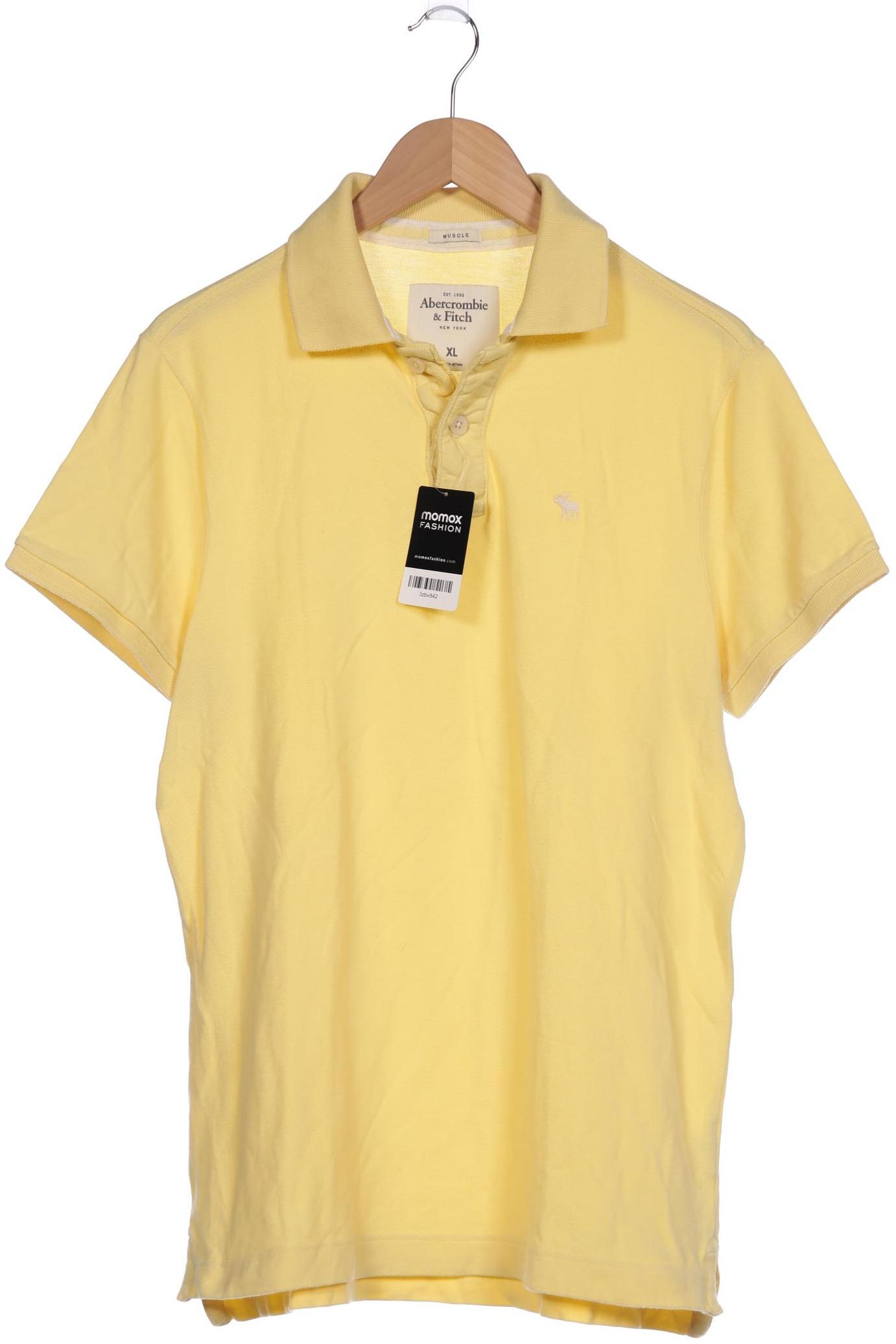 

Abercrombie & Fitch Herren Poloshirt, gelb, Gr. 54