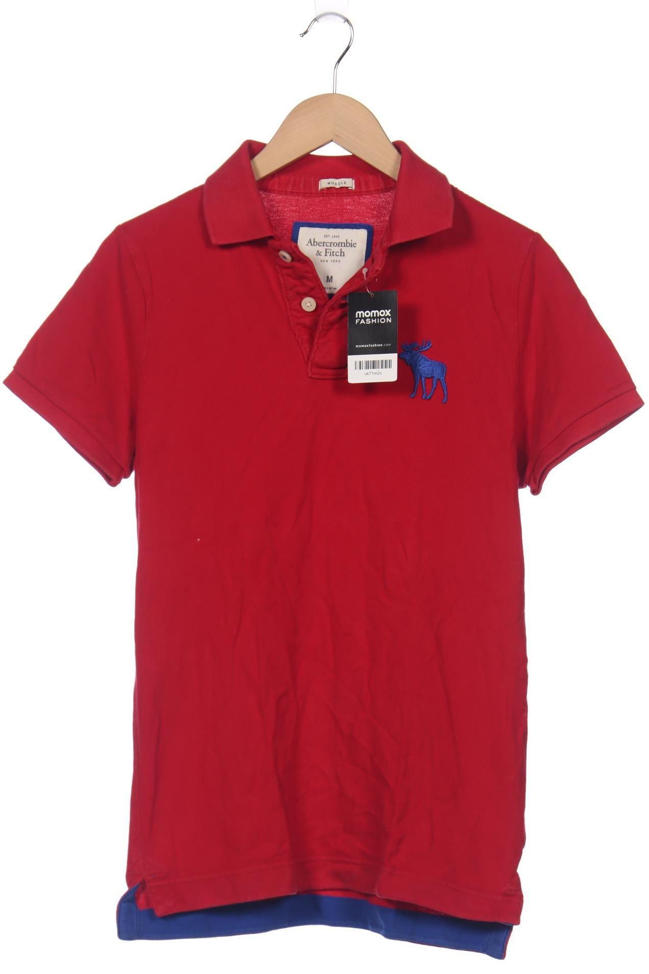 

Abercrombie & Fitch Herren Poloshirt, rot, Gr. 48