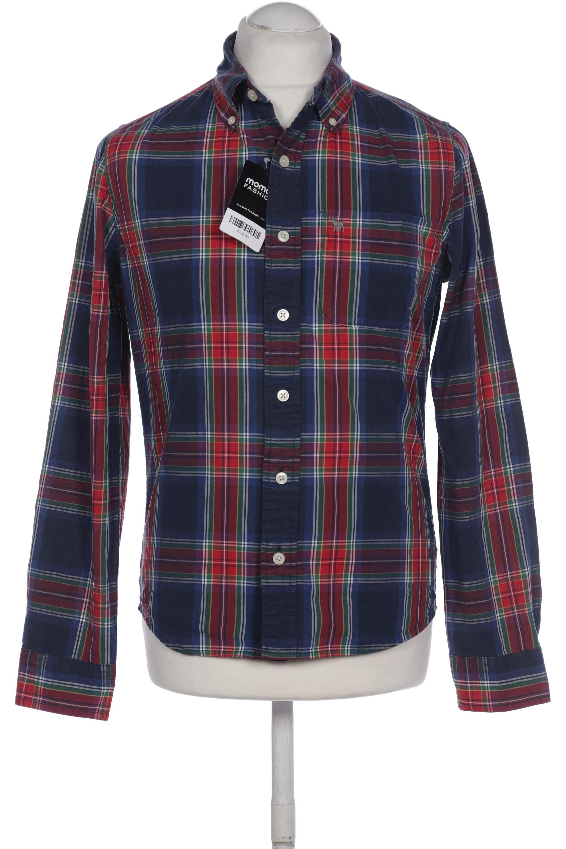 

Abercrombie & Fitch Herren Hemd, marineblau, Gr. 46