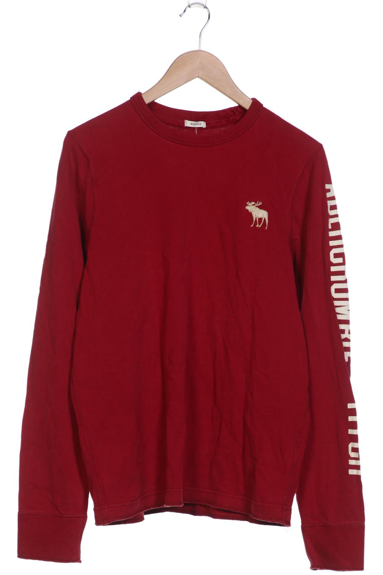 

Abercrombie & Fitch Herren Langarmshirt, bordeaux, Gr. 52
