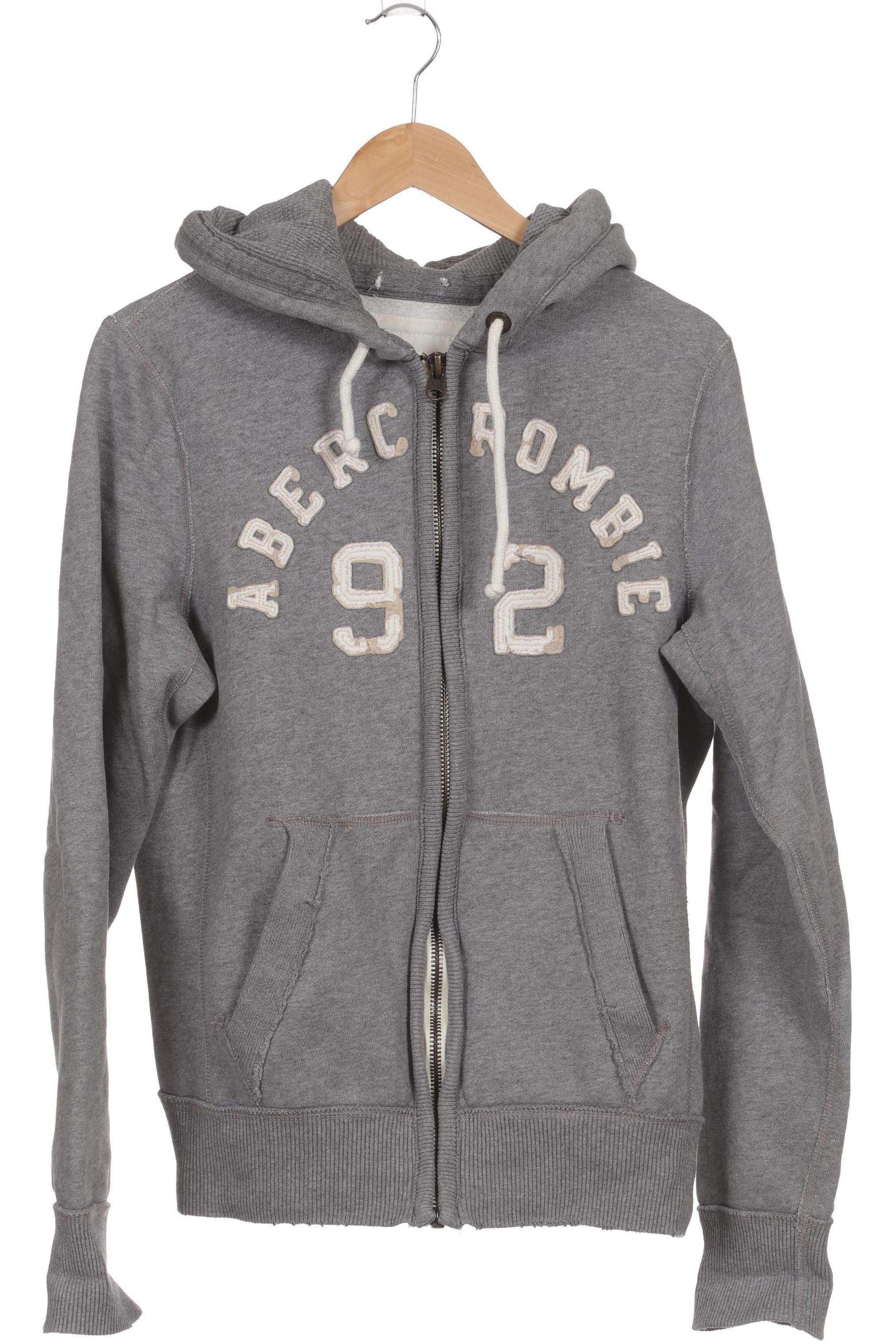 

Abercrombie & Fitch Herren Kapuzenpullover, grau, Gr.