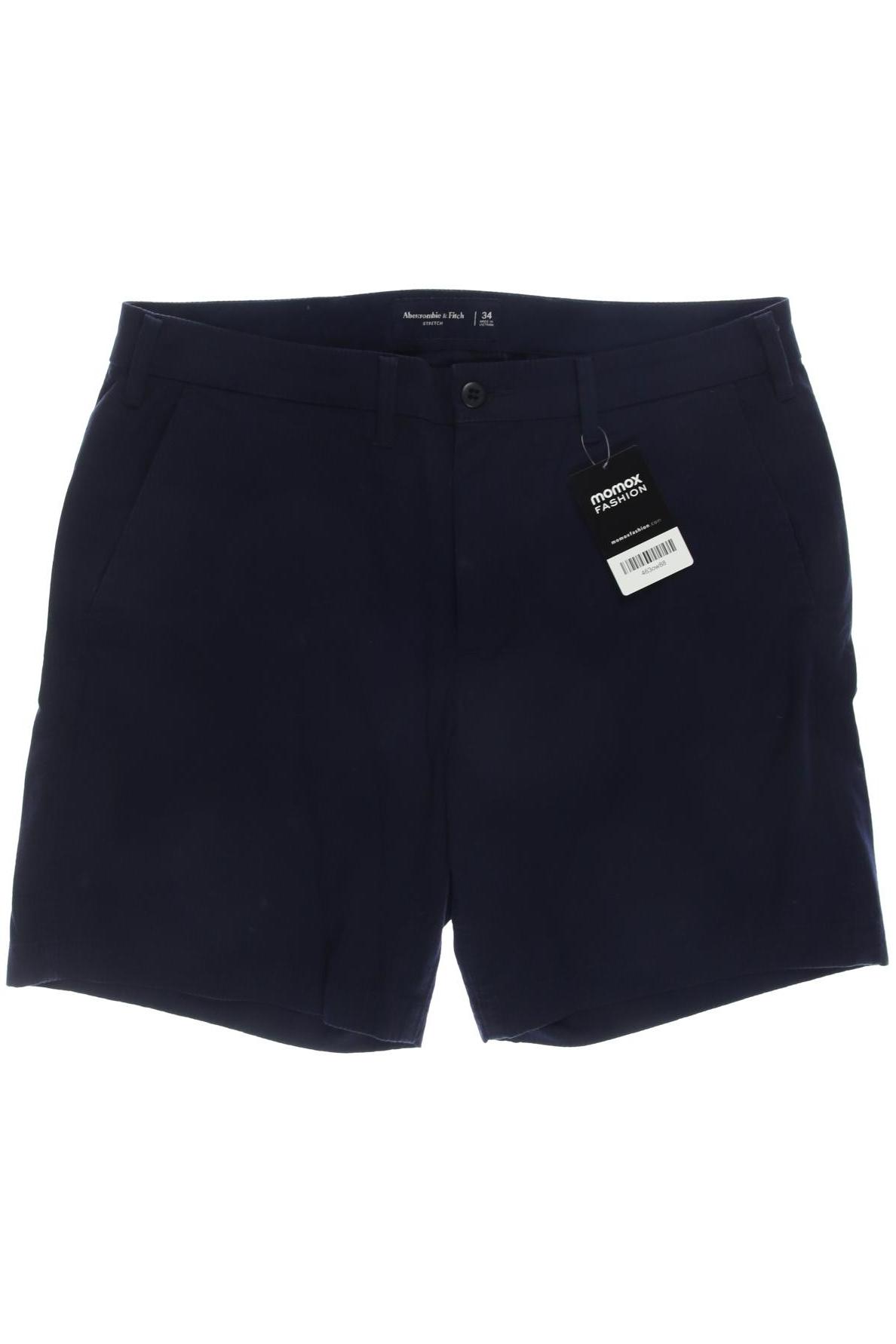 

Abercrombie & Fitch Herren Shorts, marineblau, Gr. 34