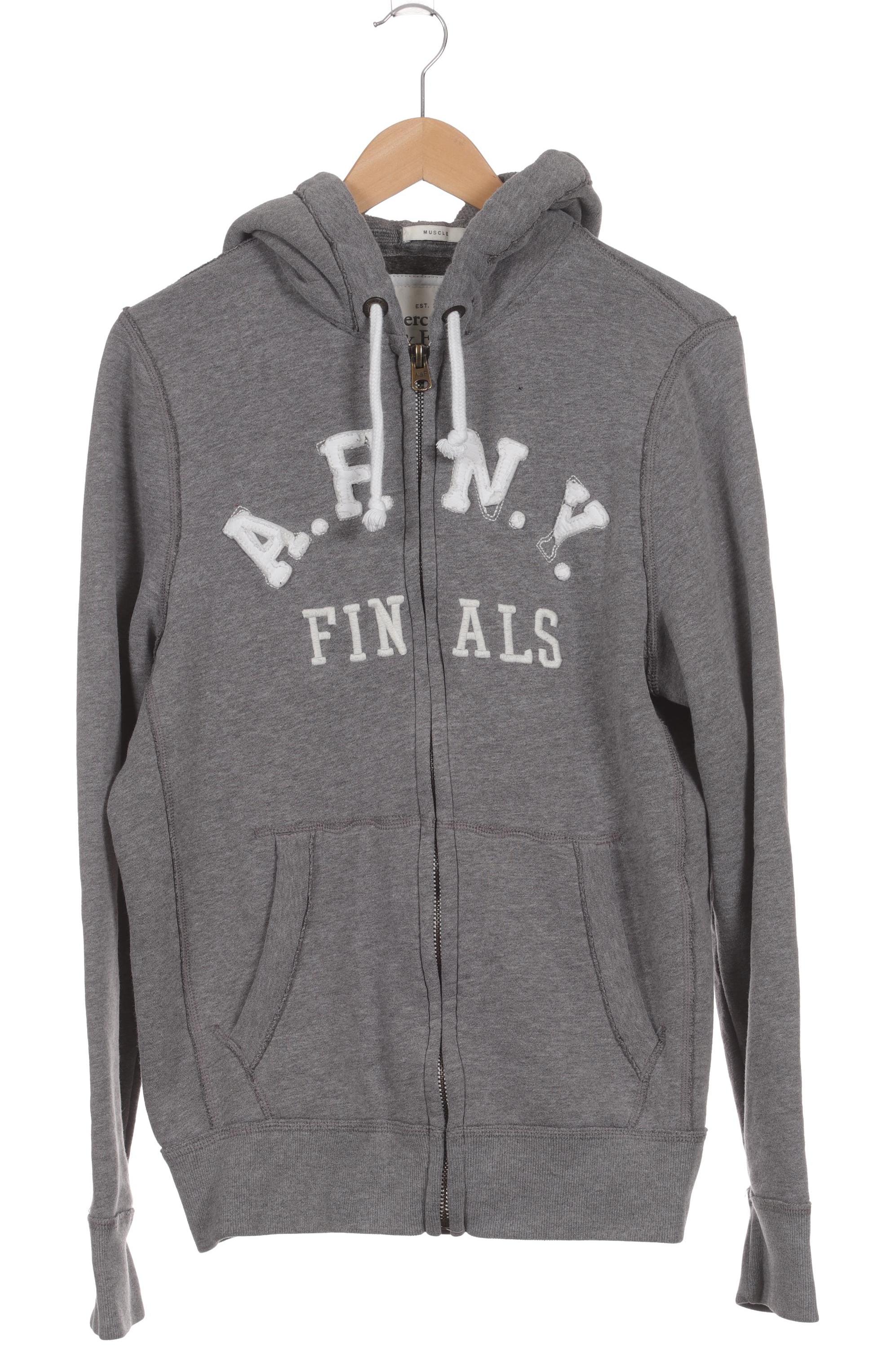 Thumbnail - Abercrombie &amp; Fitch Herren Kapuzenpullover, grau, Gr.