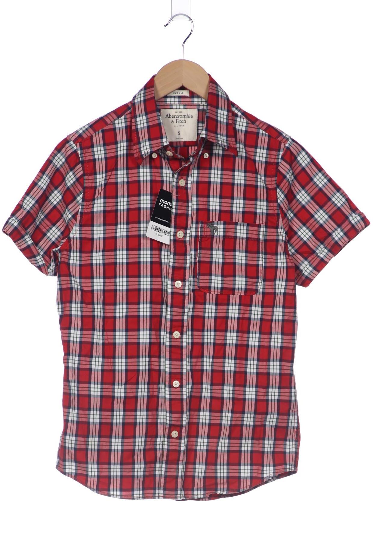 

Abercrombie & Fitch Herren Hemd, rot, Gr. 46
