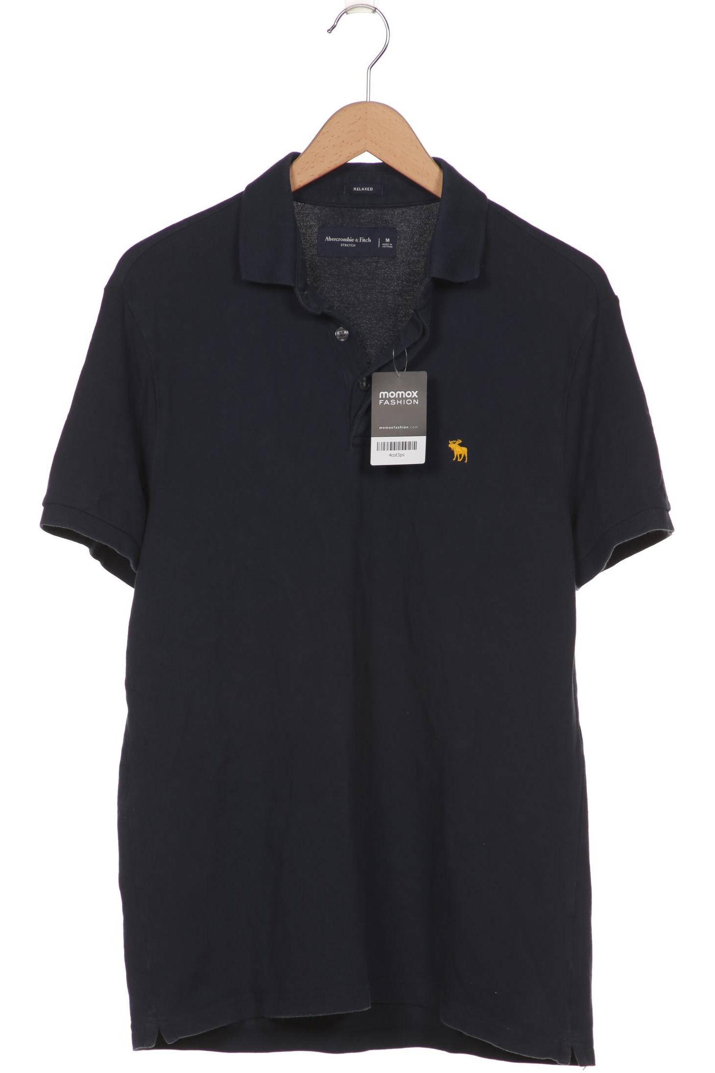 

Abercrombie & Fitch Herren Poloshirt, marineblau