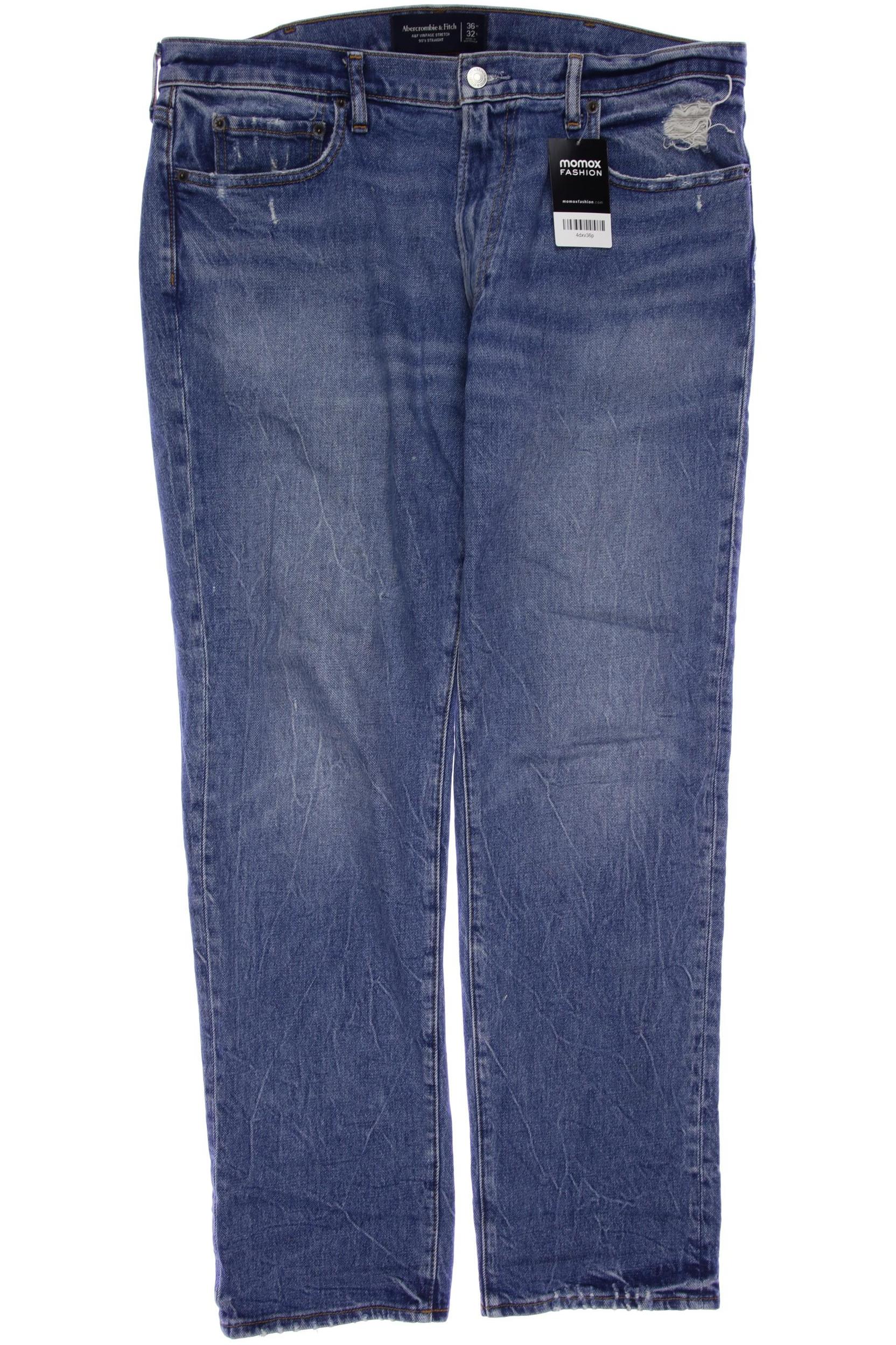 

Abercrombie & Fitch Herren Jeans, marineblau, Gr. 36