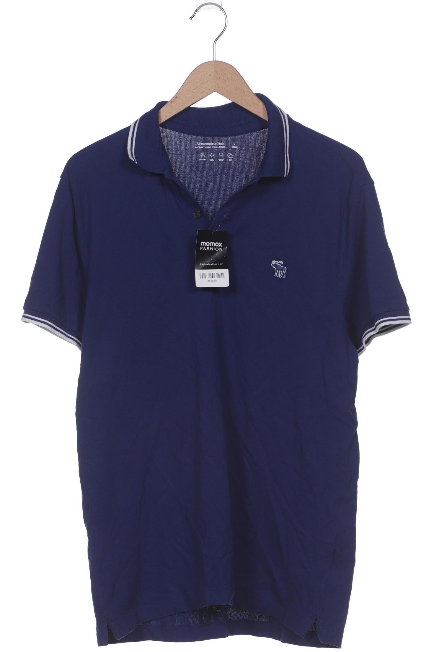 

Abercrombie & Fitch Herren Poloshirt, blau, Gr. 52