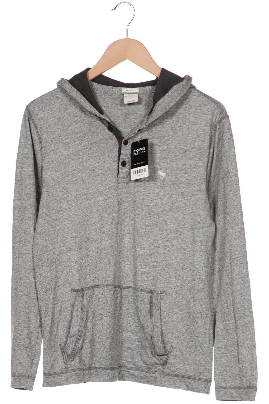 

Abercrombie & Fitch Herren Kapuzenpullover, grau