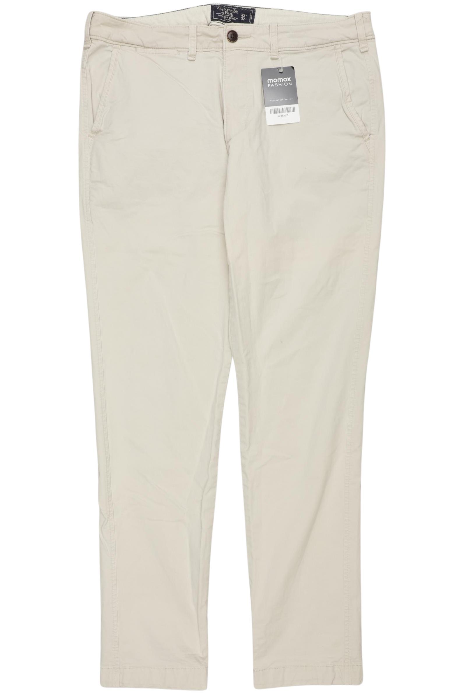

Abercrombie & Fitch Herren Stoffhose, beige, Gr. 32