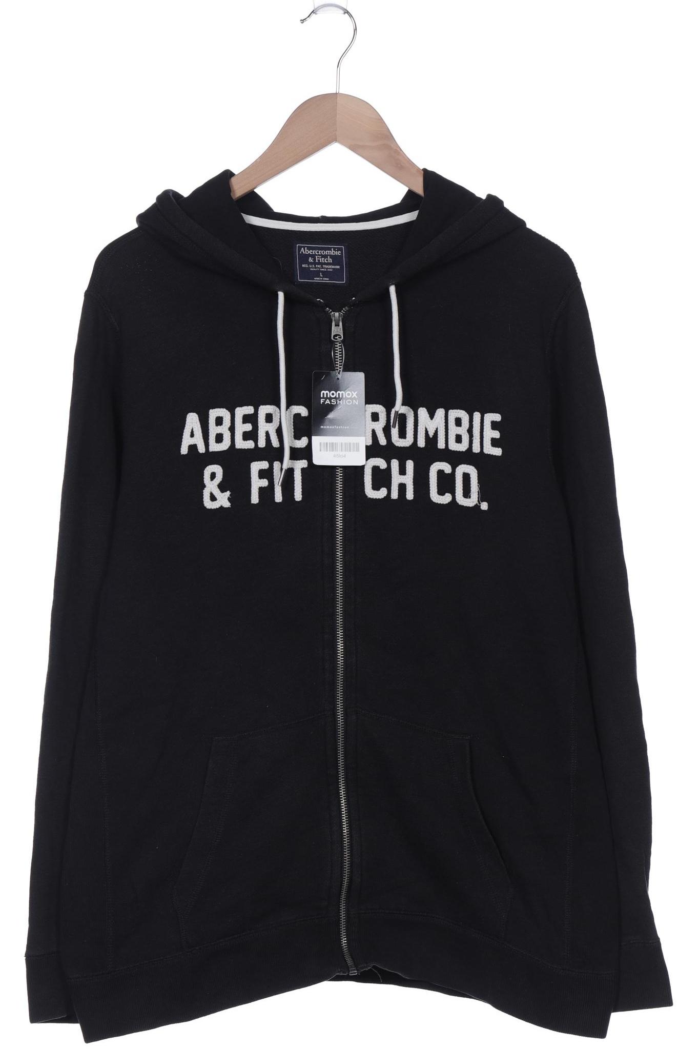 

Abercrombie & Fitch Herren Kapuzenpullover, schwarz, Gr. 52