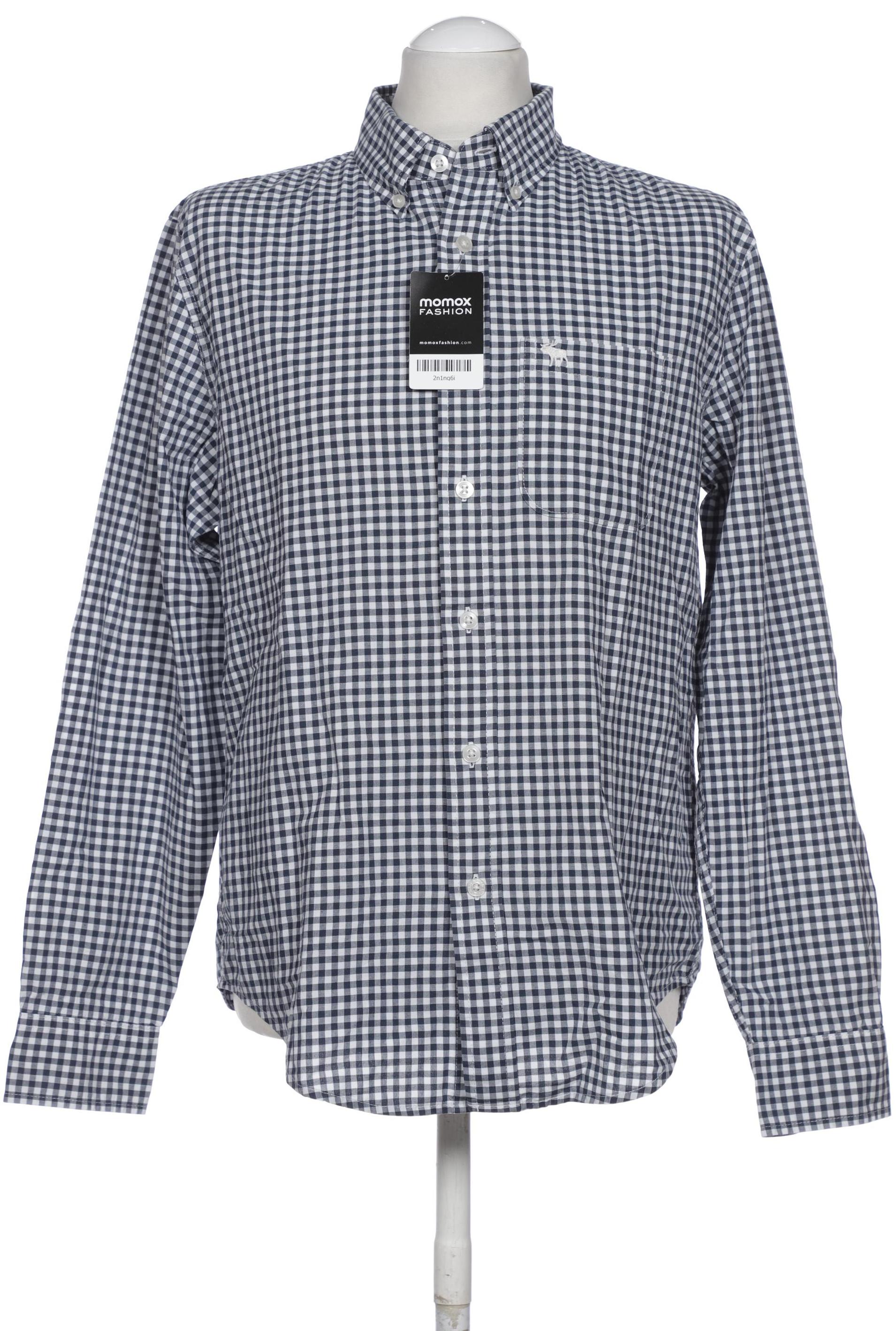 

Abercrombie & Fitch Herren Hemd, marineblau, Gr. 52
