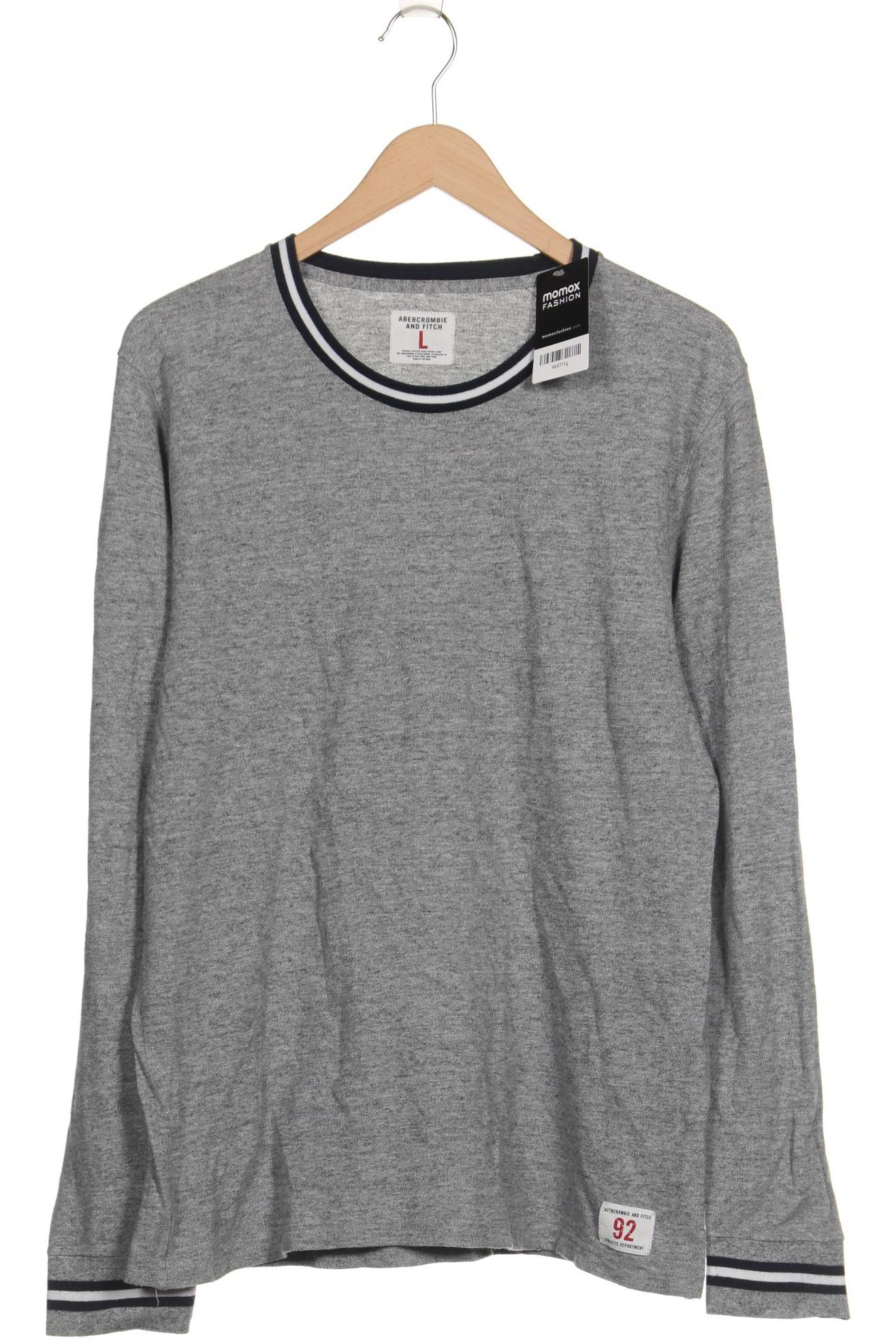 

Abercrombie & Fitch Herren Langarmshirt, grau, Gr. 52