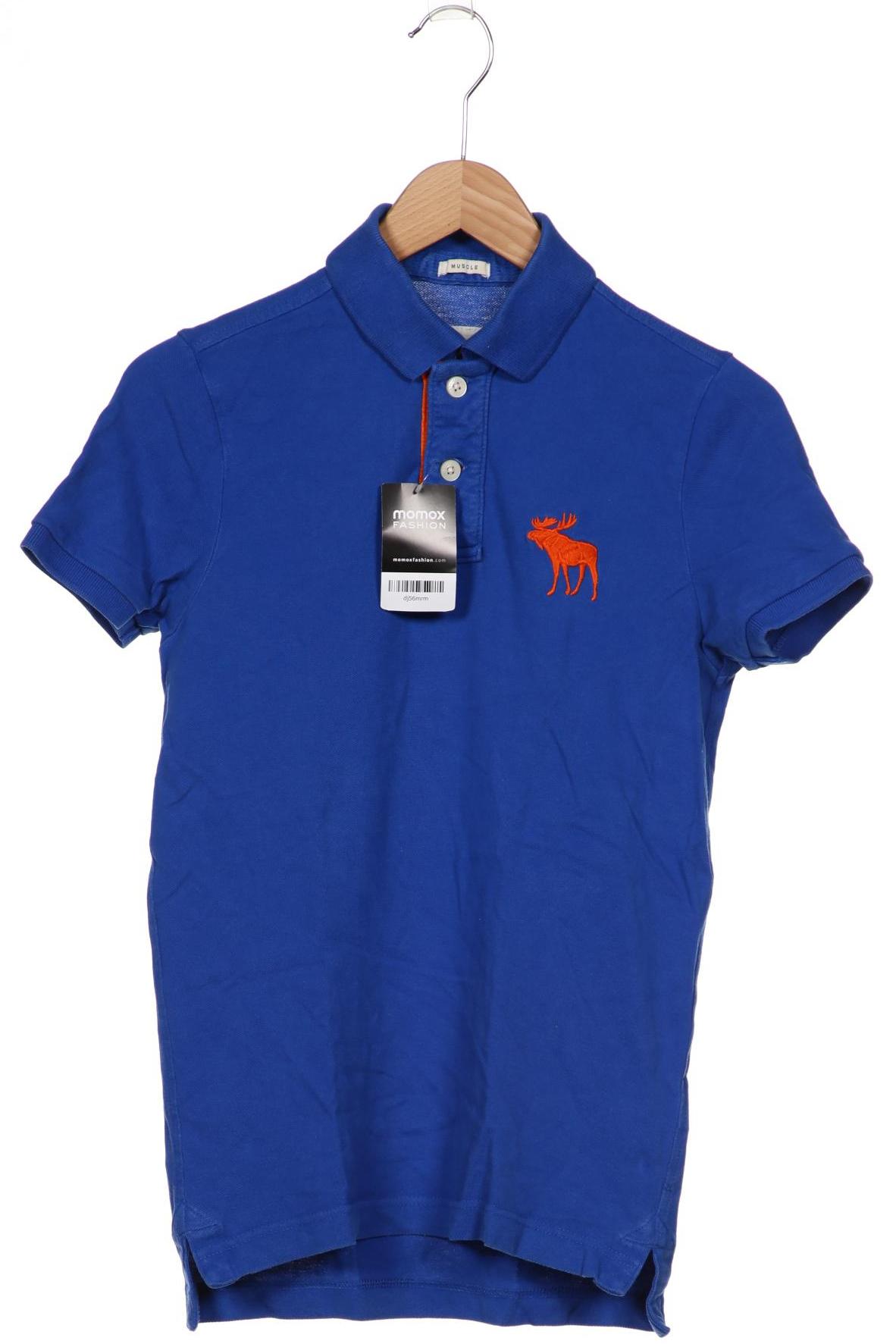 

Abercrombie & Fitch Herren Poloshirt, blau