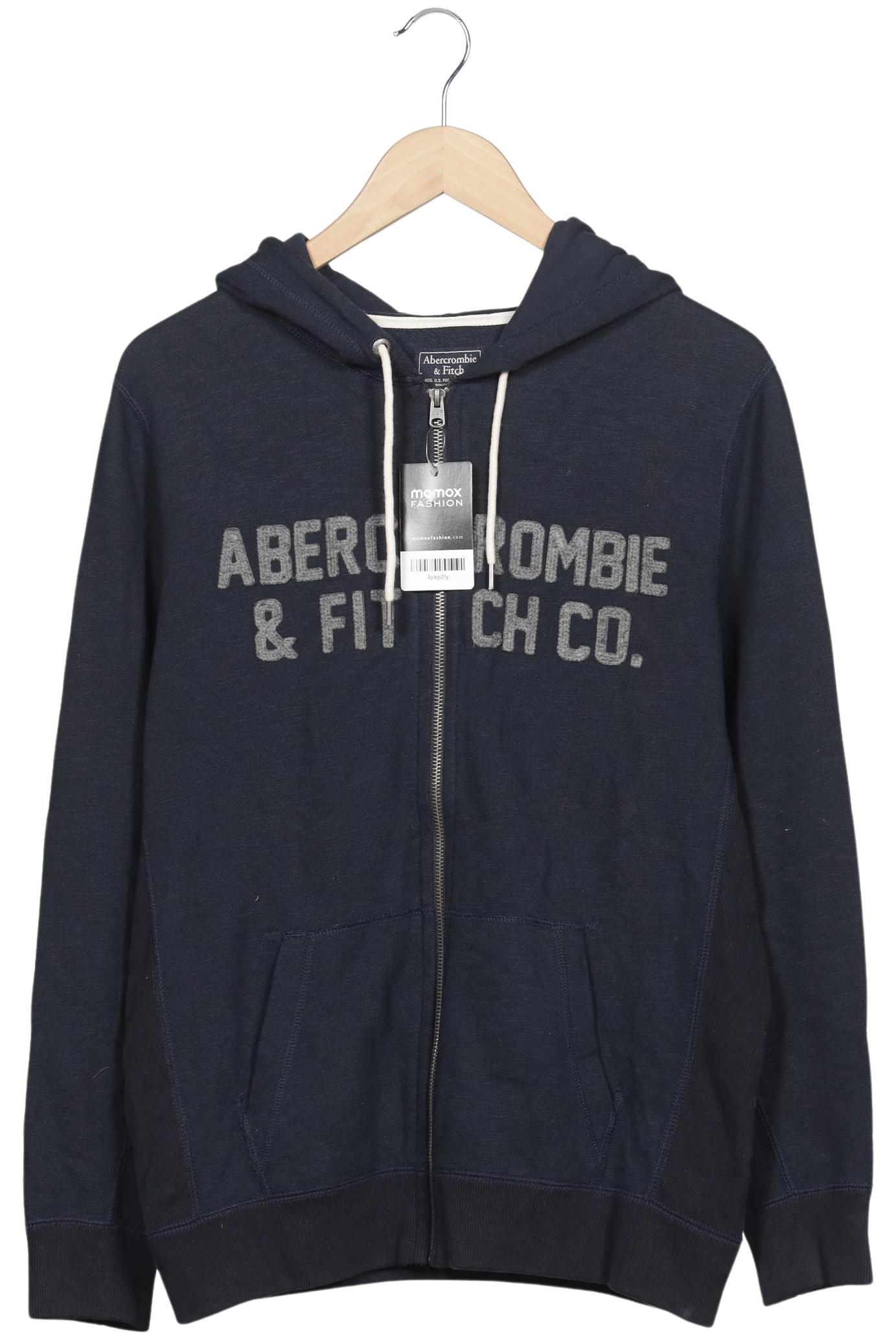 

Abercrombie & Fitch Herren Kapuzenpullover, marineblau, Gr. 46