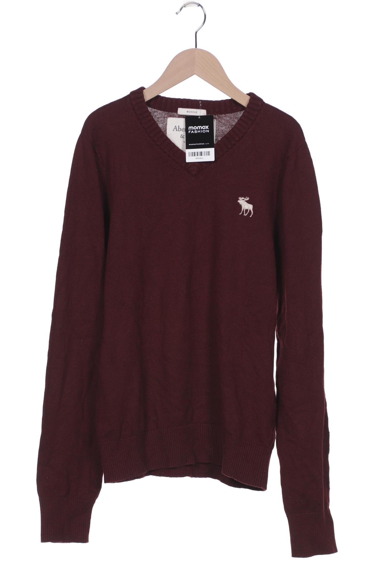 

Abercrombie & Fitch Herren Pullover, bordeaux