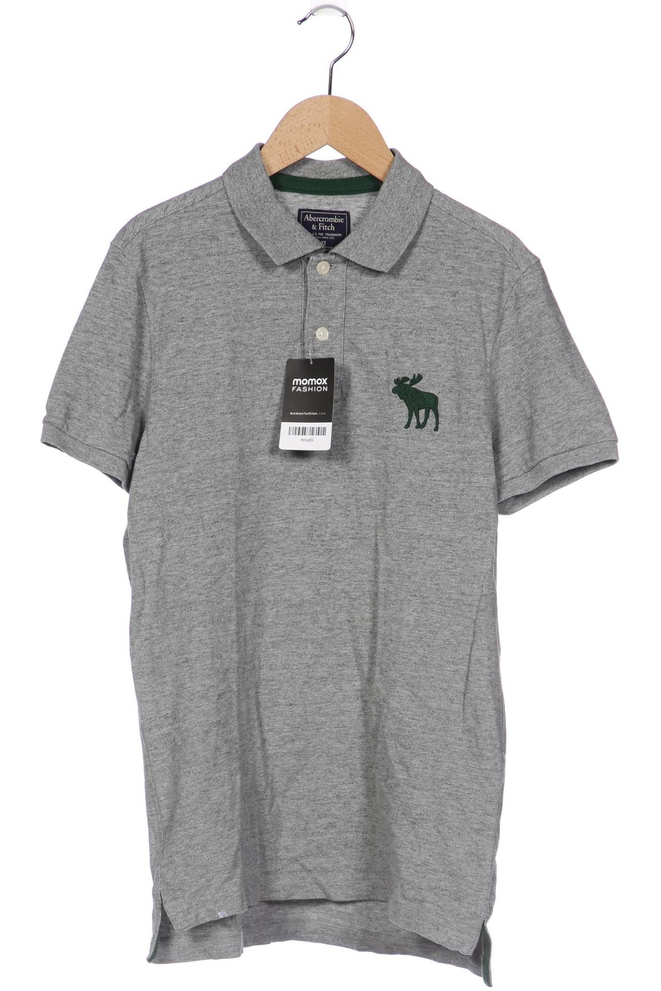 

Abercrombie & Fitch Herren Poloshirt, grau
