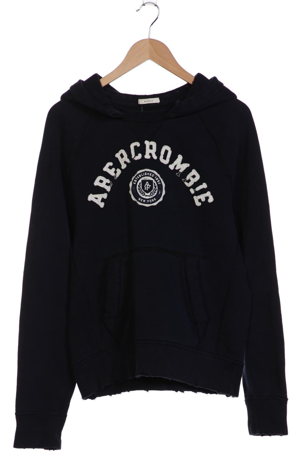 

Abercrombie & Fitch Herren Kapuzenpullover, marineblau, Gr. 52
