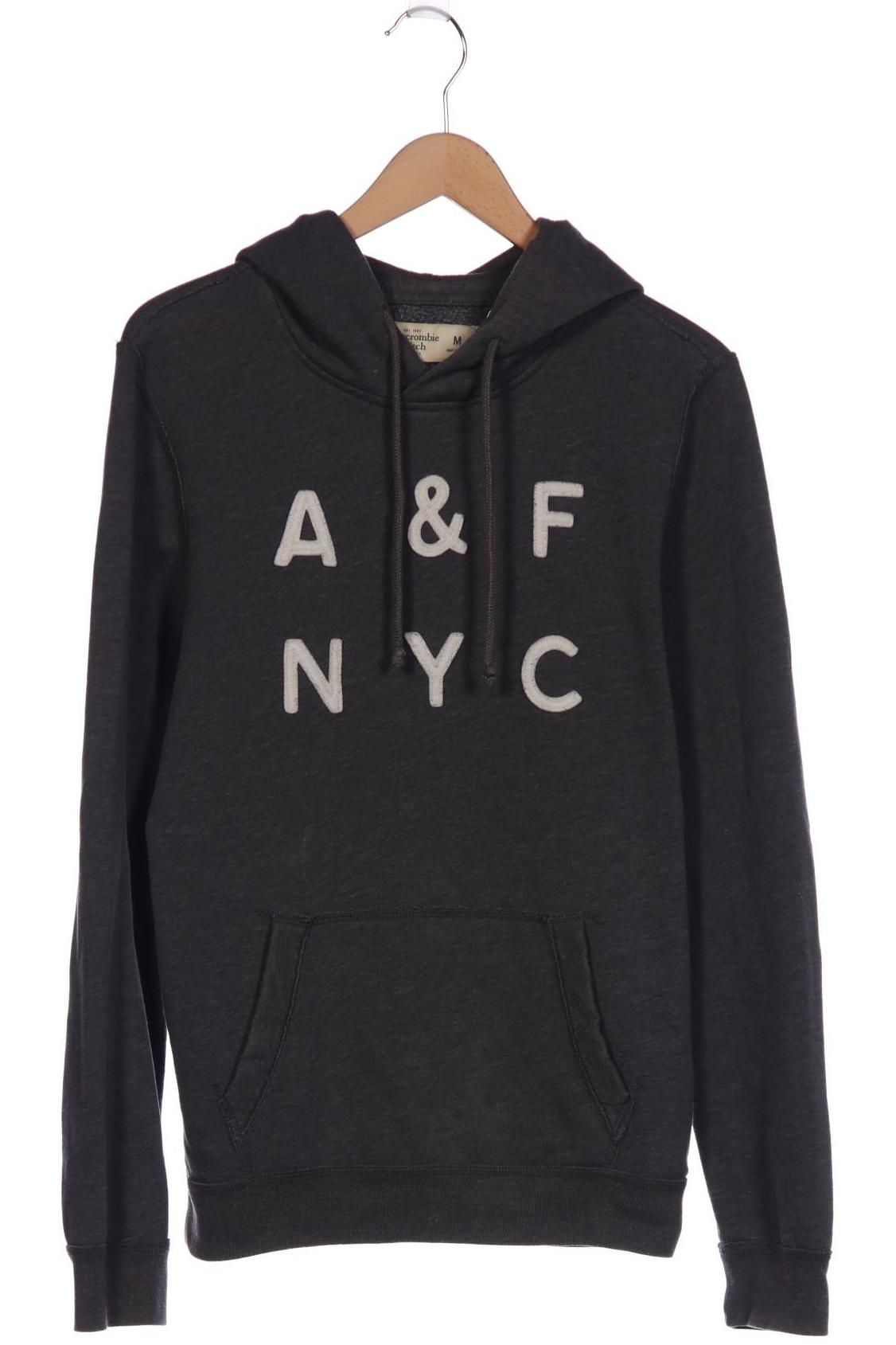 

Abercrombie & Fitch Herren Kapuzenpullover, grau