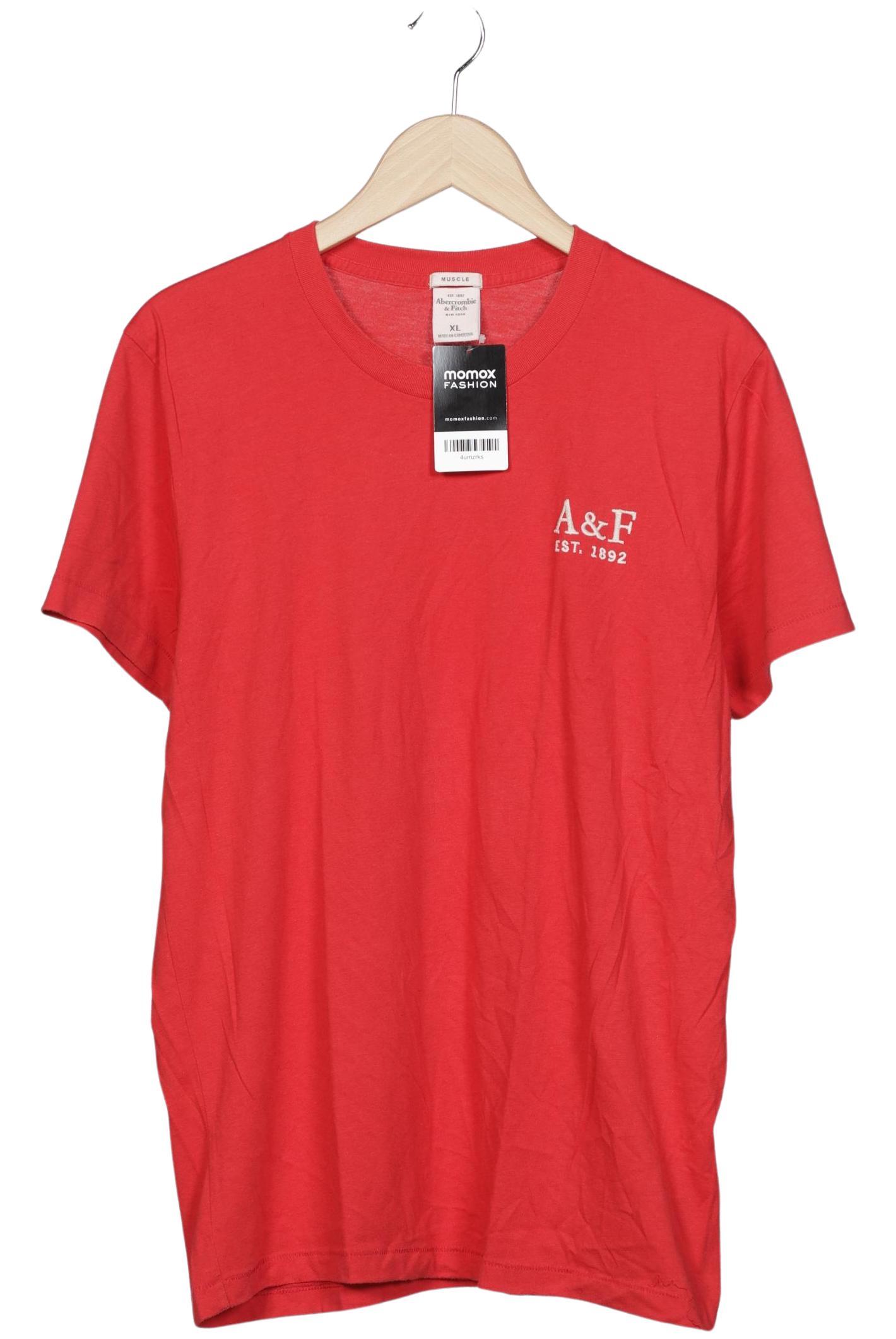 Thumbnail - Abercrombie &amp; Fitch Herren T-Shirt, rot, Gr. 54