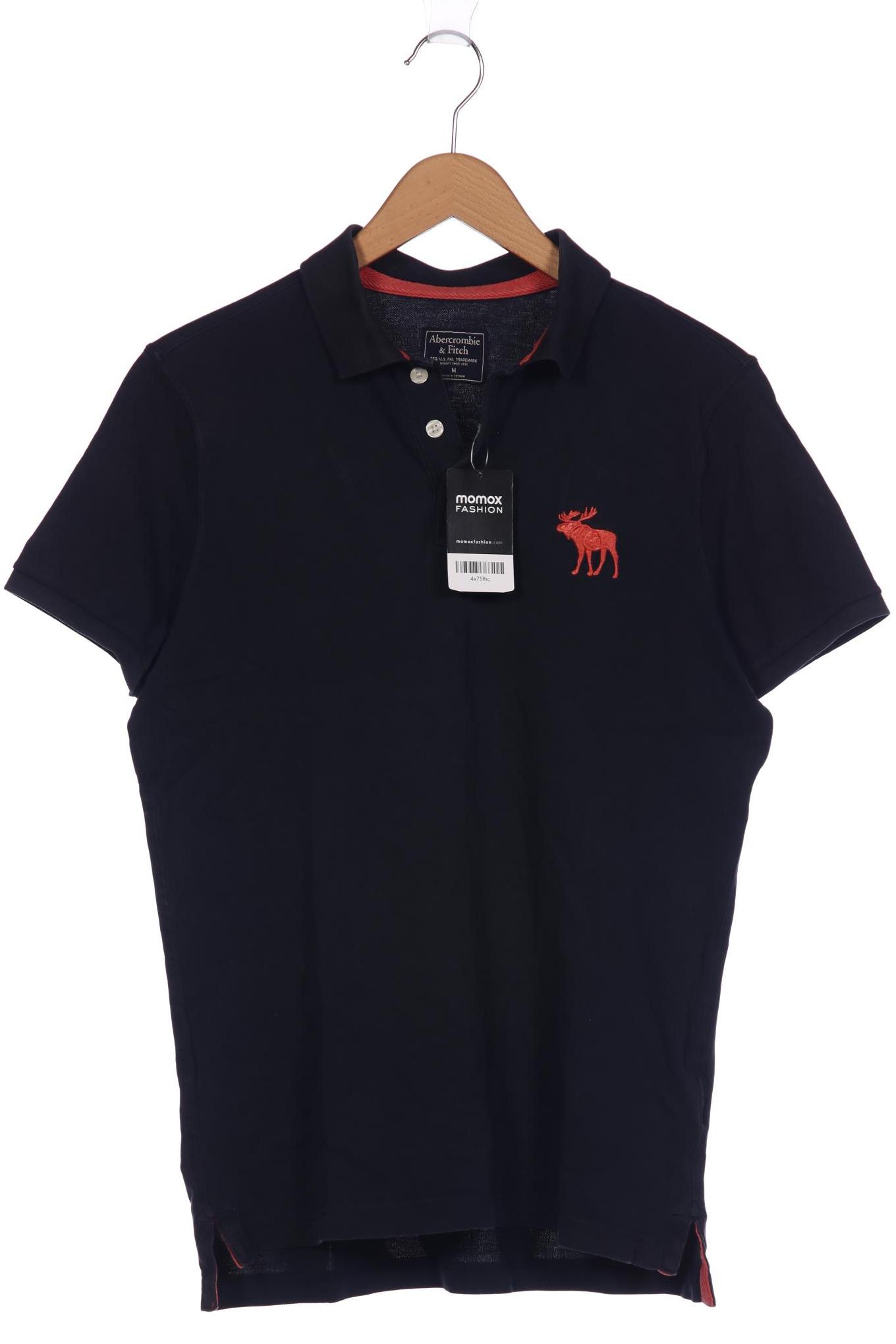 

Abercrombie & Fitch Herren Poloshirt, marineblau