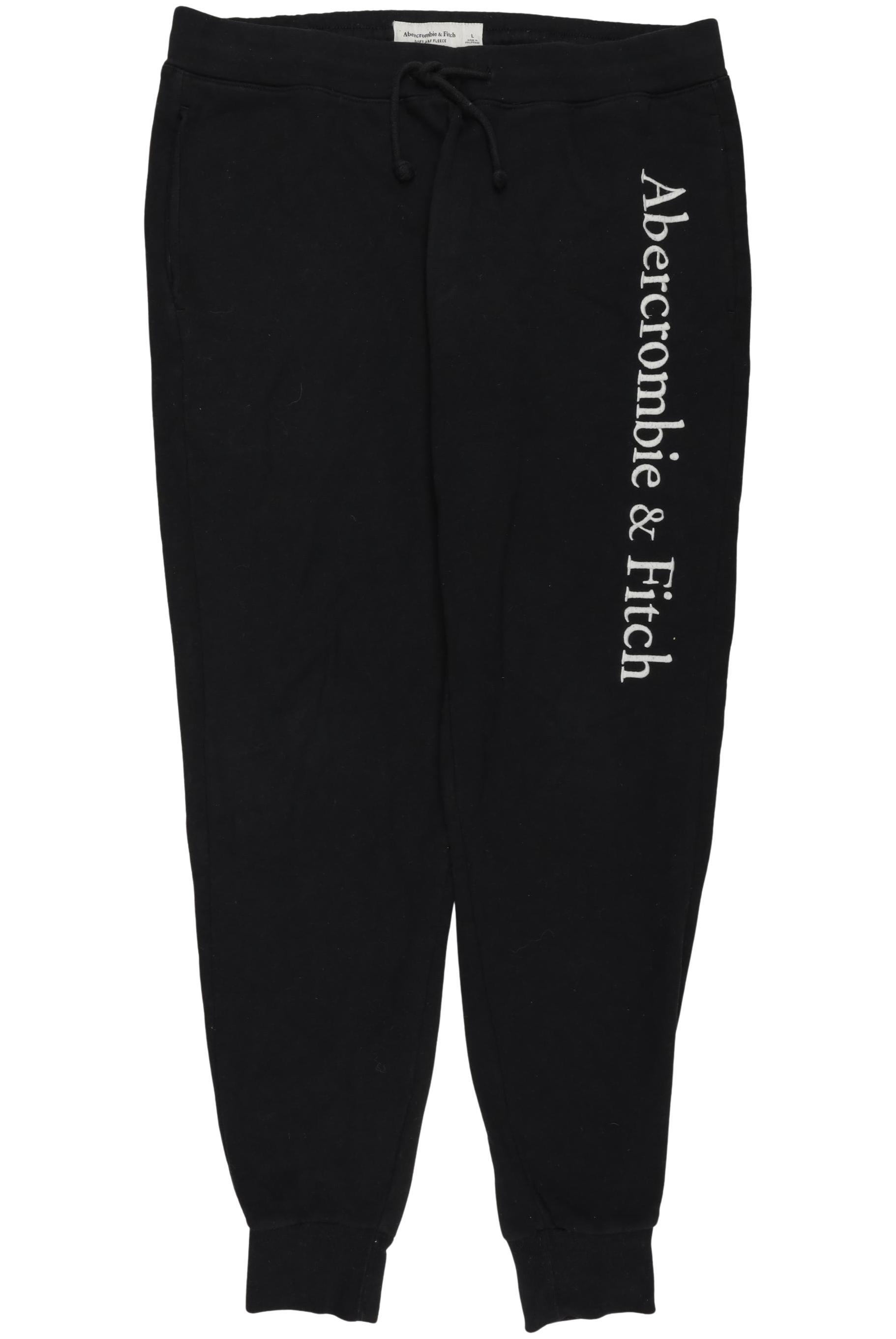 

Abercrombie & Fitch Herren Stoffhose, schwarz, Gr. 0