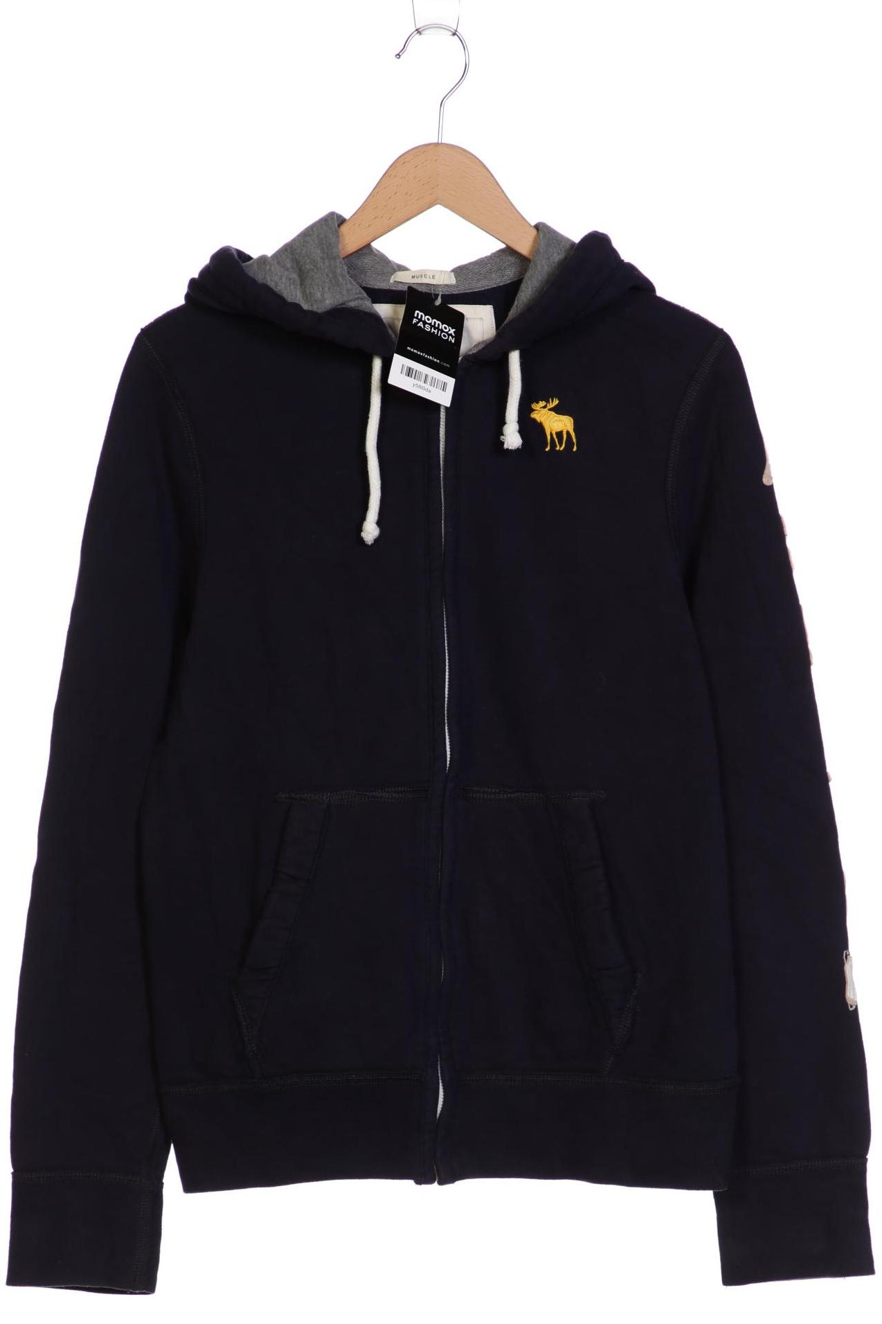 

Abercrombie & Fitch Herren Kapuzenpullover, marineblau, Gr. 46