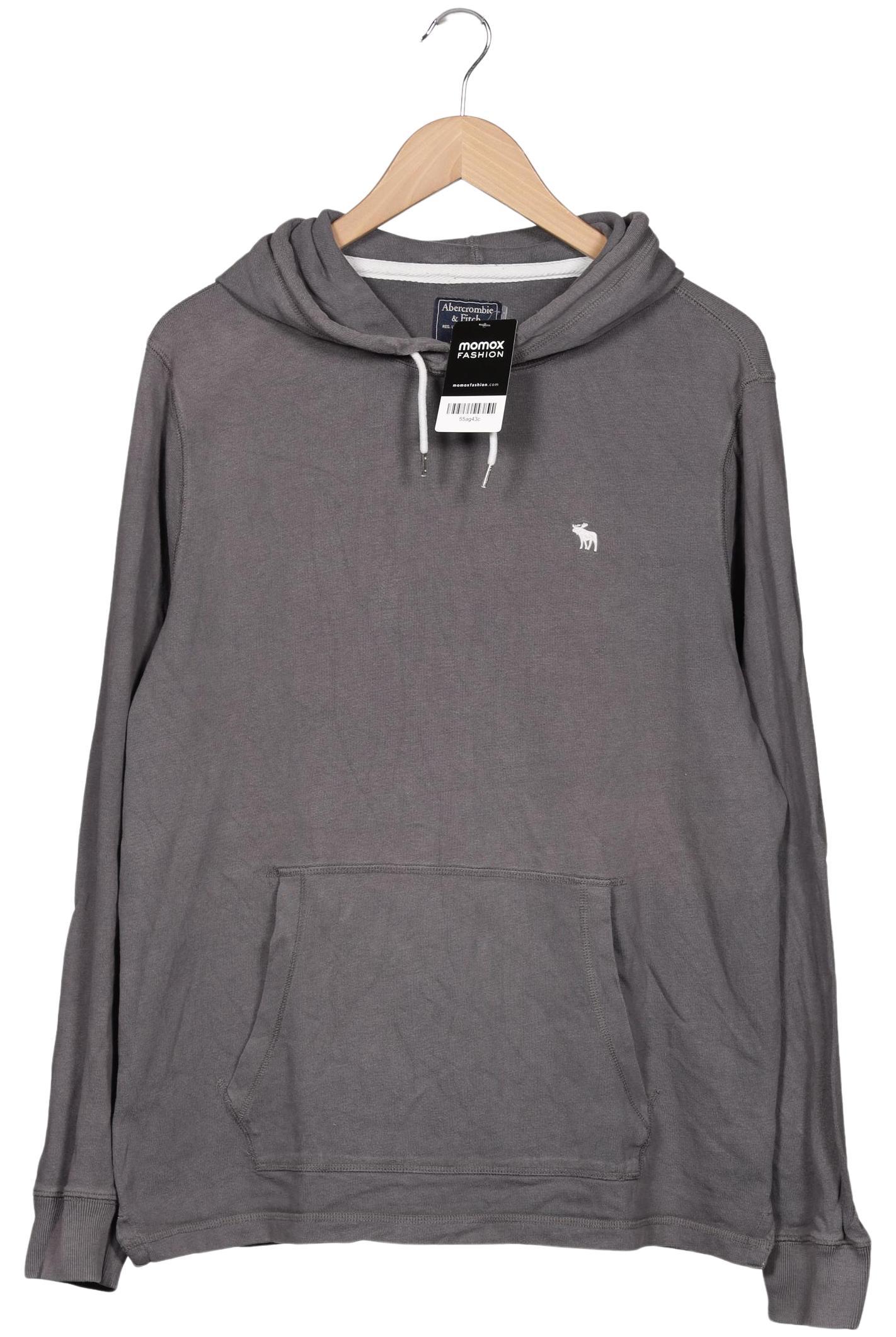 

Abercrombie & Fitch Herren Kapuzenpullover, grau, Gr. 52