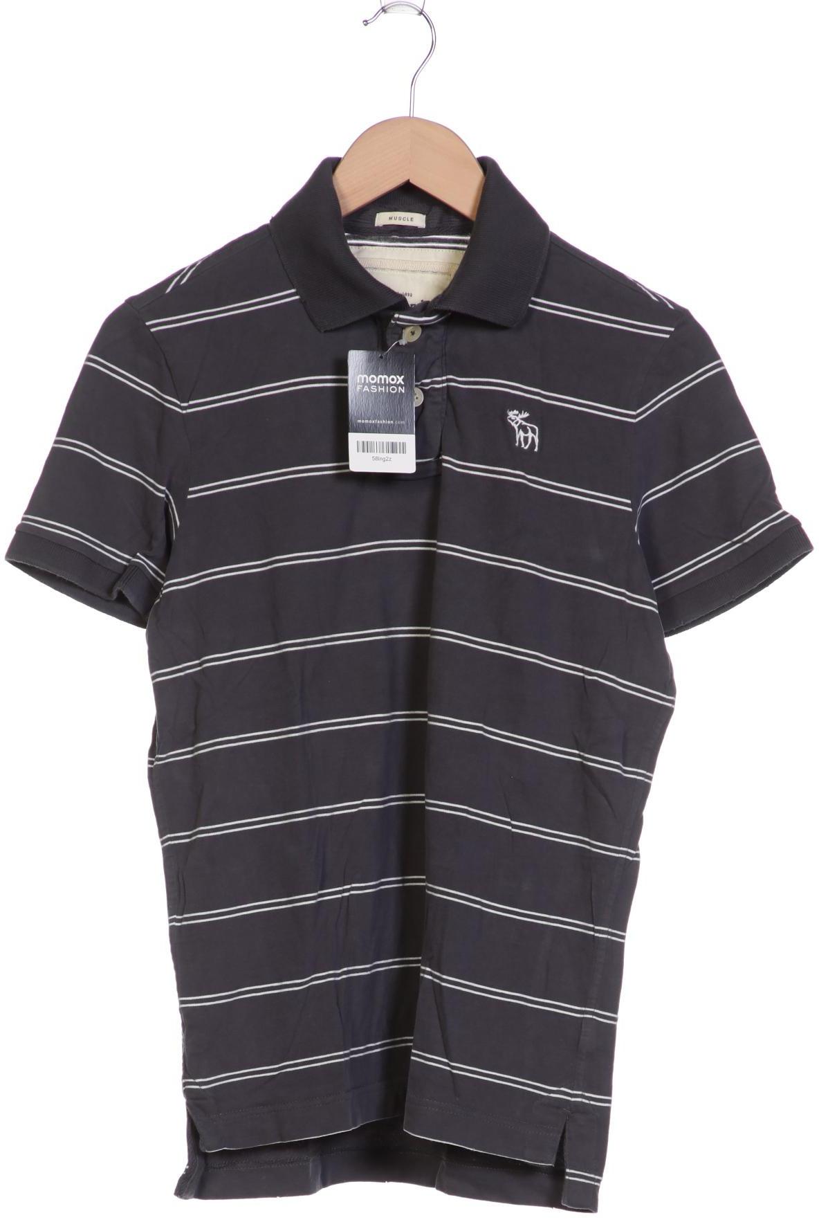 

Abercrombie & Fitch Herren Poloshirt, grau