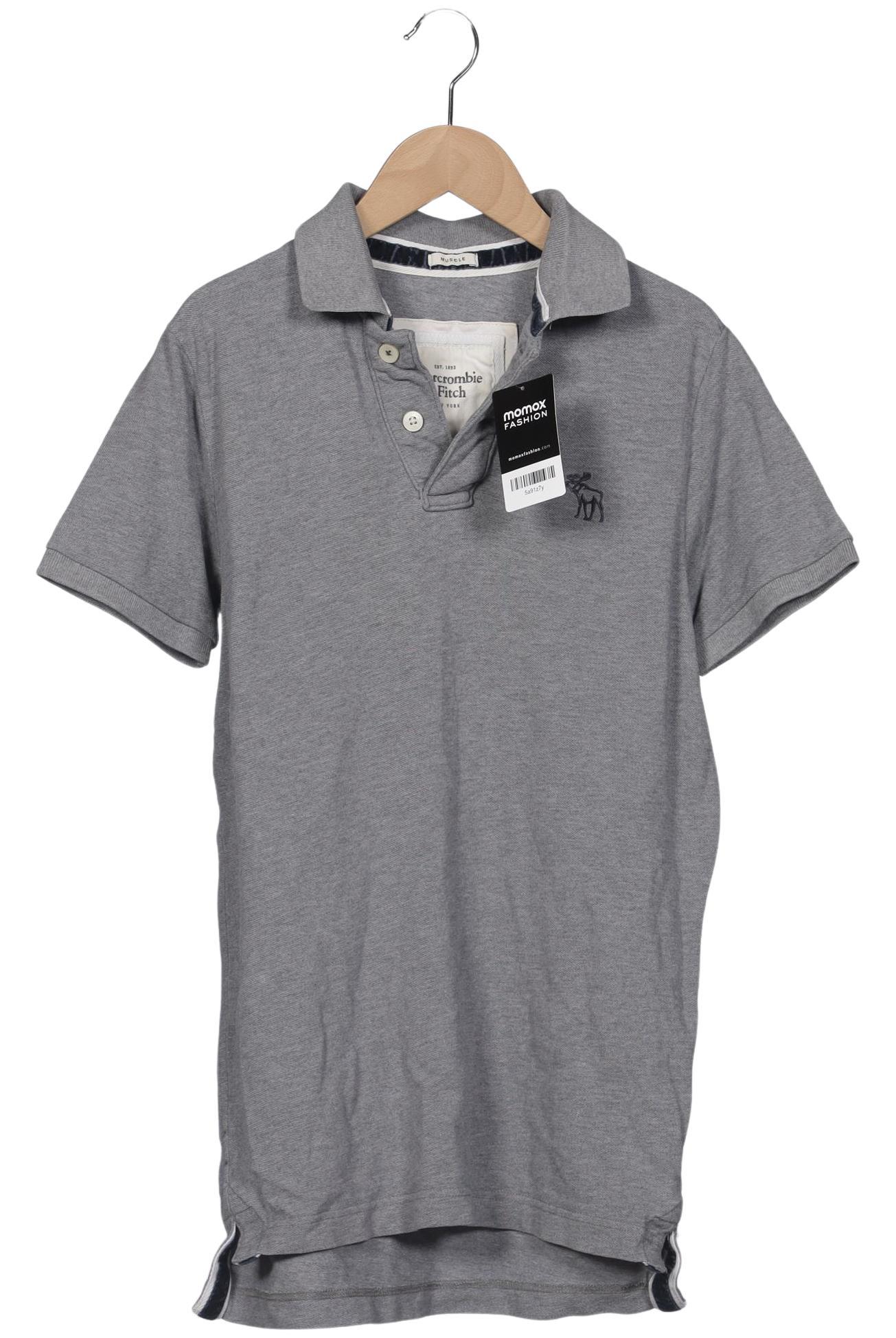

Abercrombie & Fitch Herren Poloshirt, grau, Gr. 48