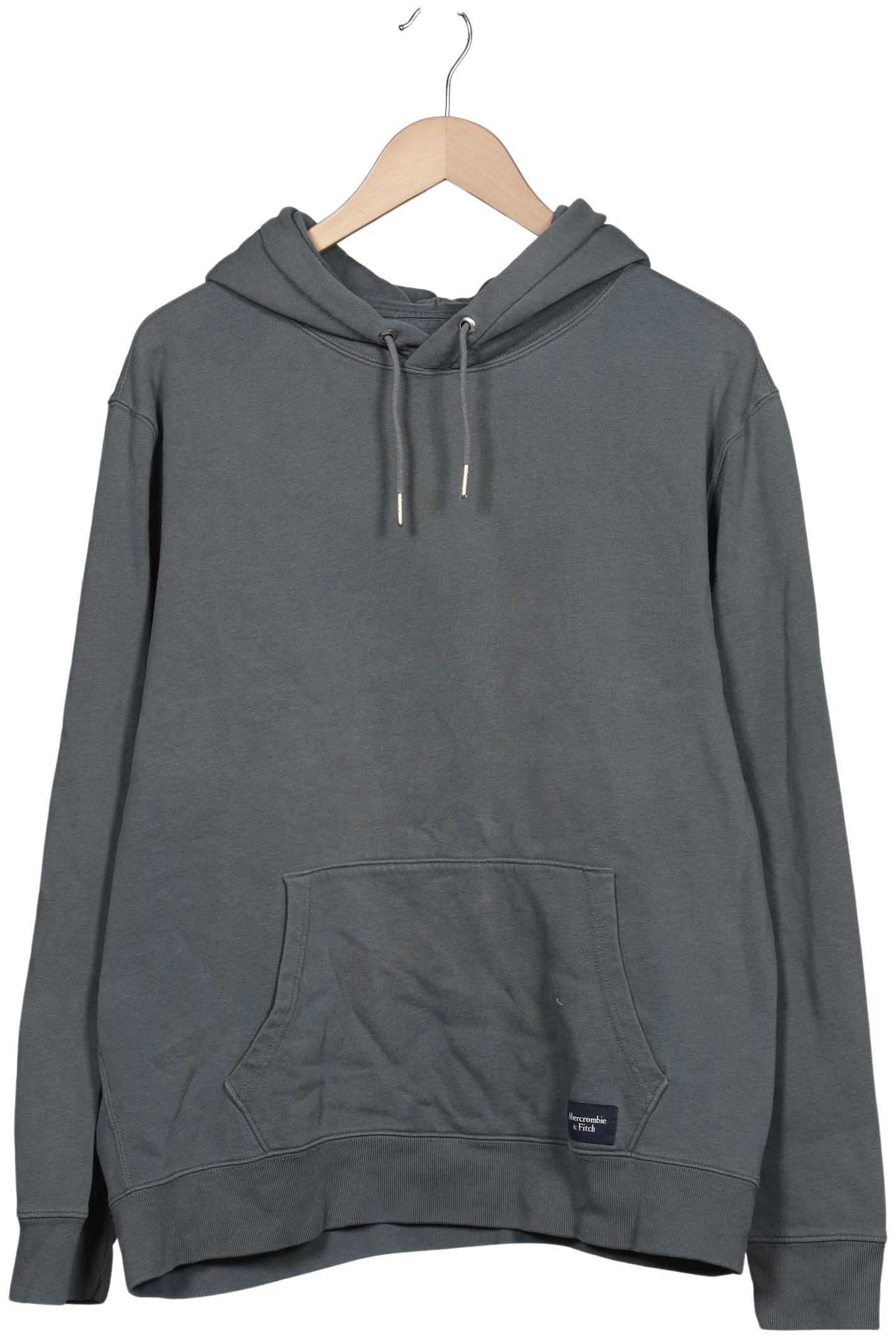 

Abercrombie & Fitch Herren Kapuzenpullover, grau, Gr. 54