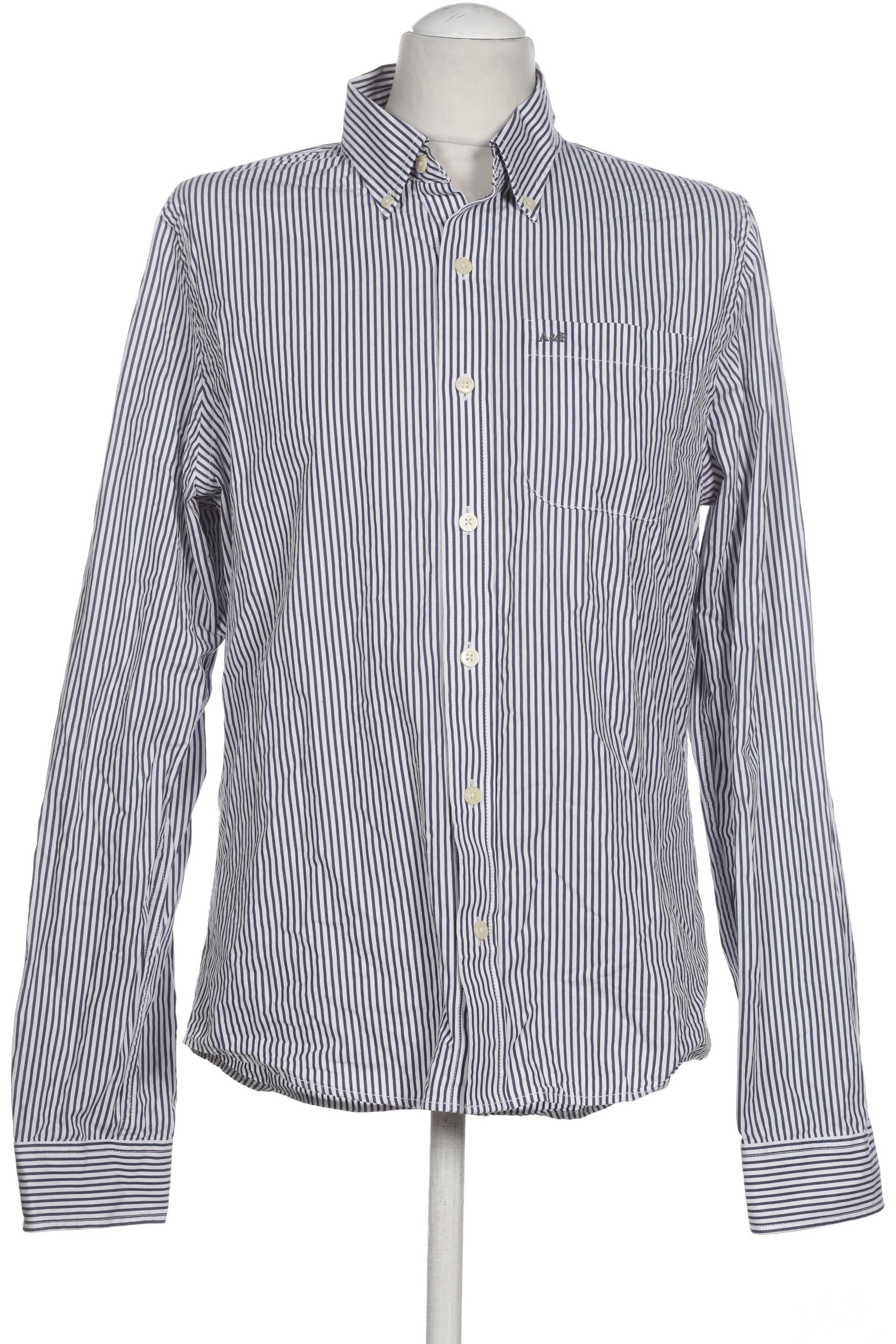 

Abercrombie & Fitch Herren Hemd, weiß, Gr.