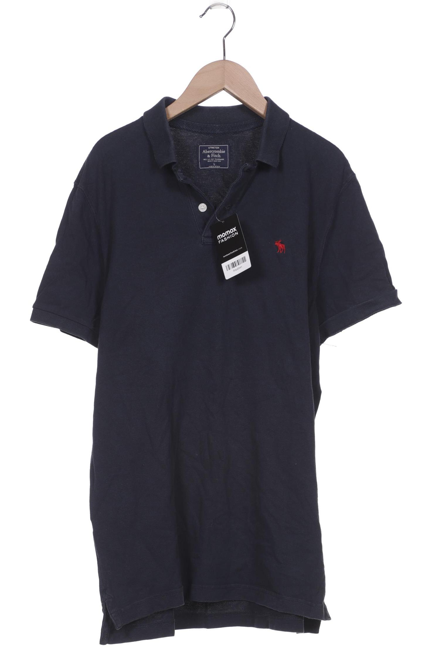 

Abercrombie & Fitch Herren Poloshirt, marineblau