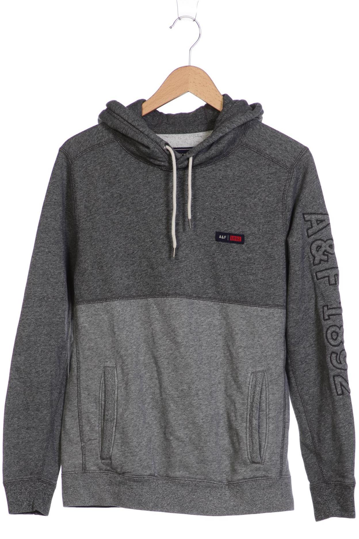 

Abercrombie & Fitch Herren Kapuzenpullover, grau