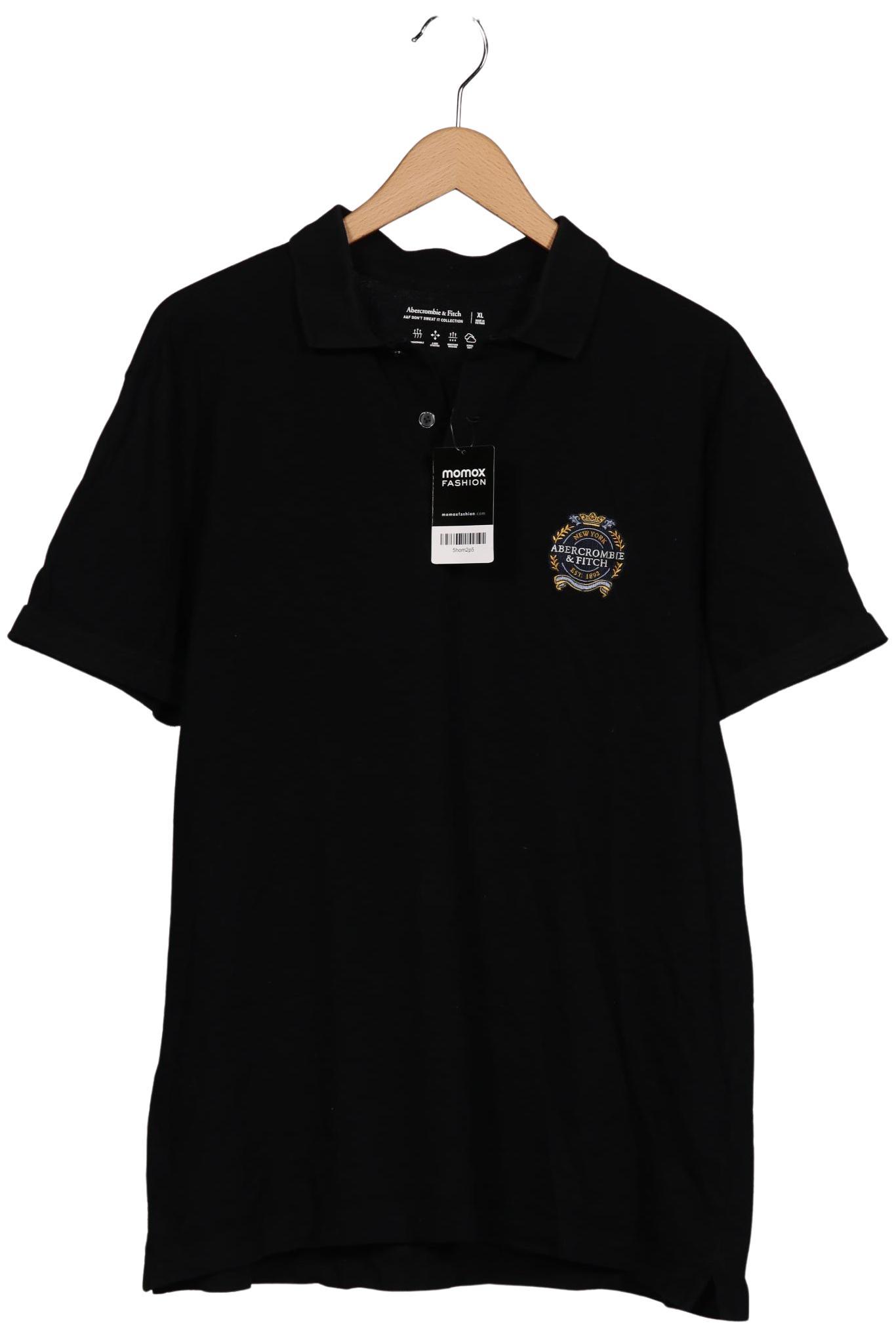 

Abercrombie & Fitch Herren Poloshirt, schwarz, Gr. 54
