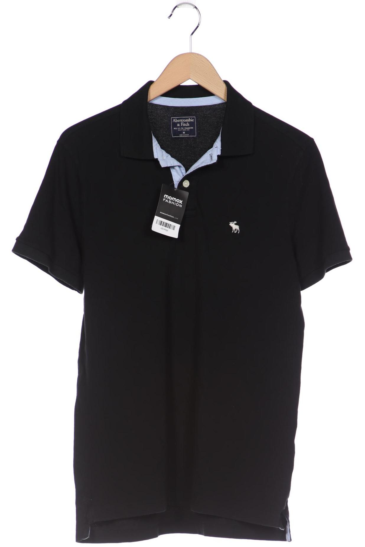 

Abercrombie & Fitch Herren Poloshirt, schwarz