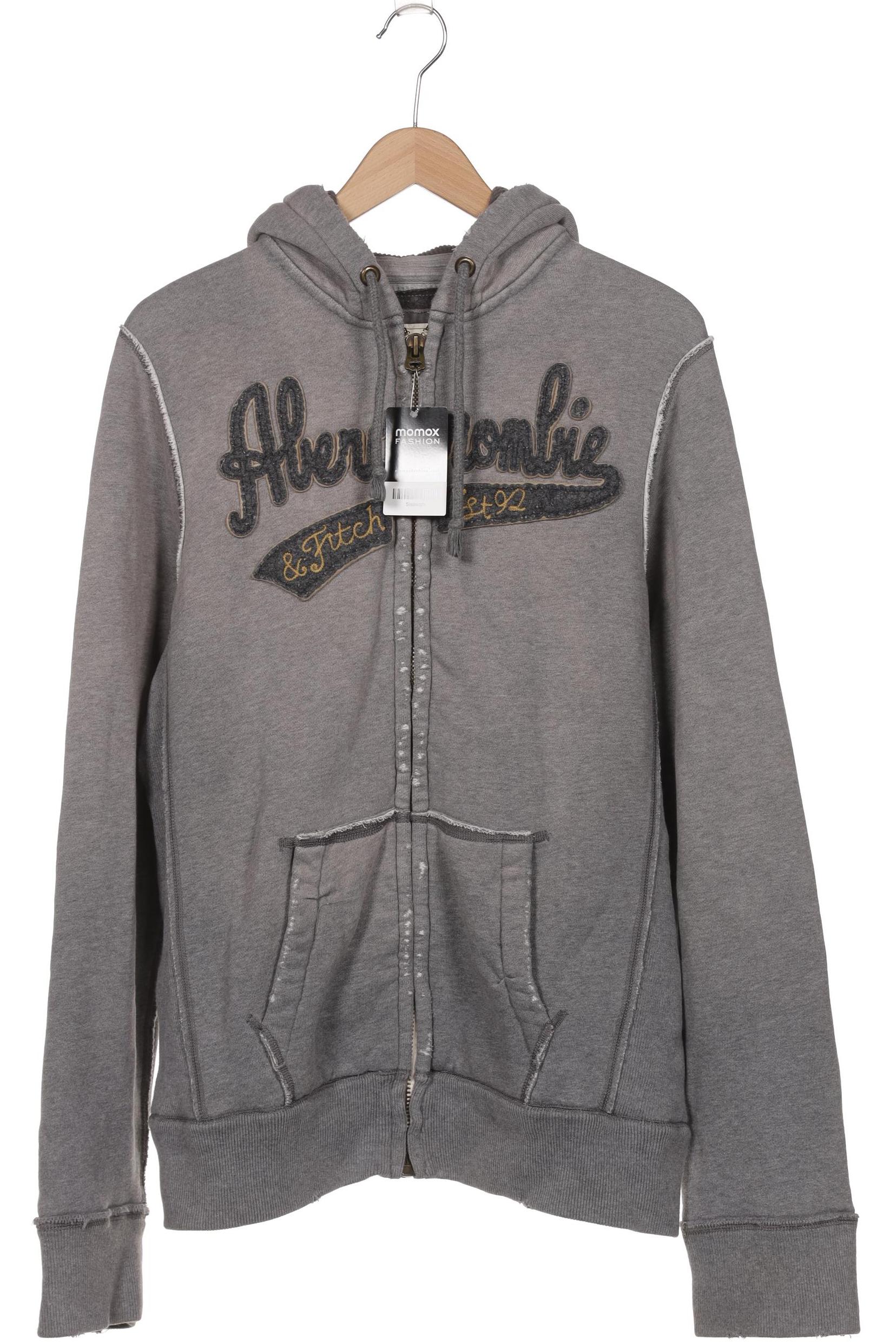 

Abercrombie & Fitch Herren Kapuzenpullover, grau, Gr. 52