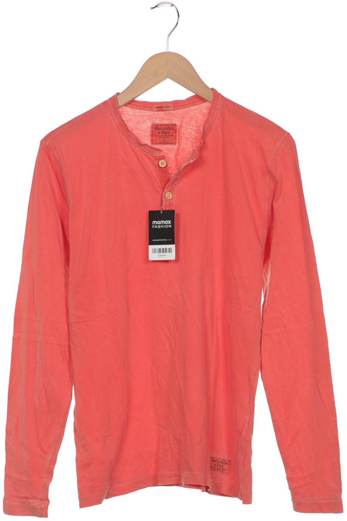 

Abercrombie & Fitch Herren Langarmshirt, rot