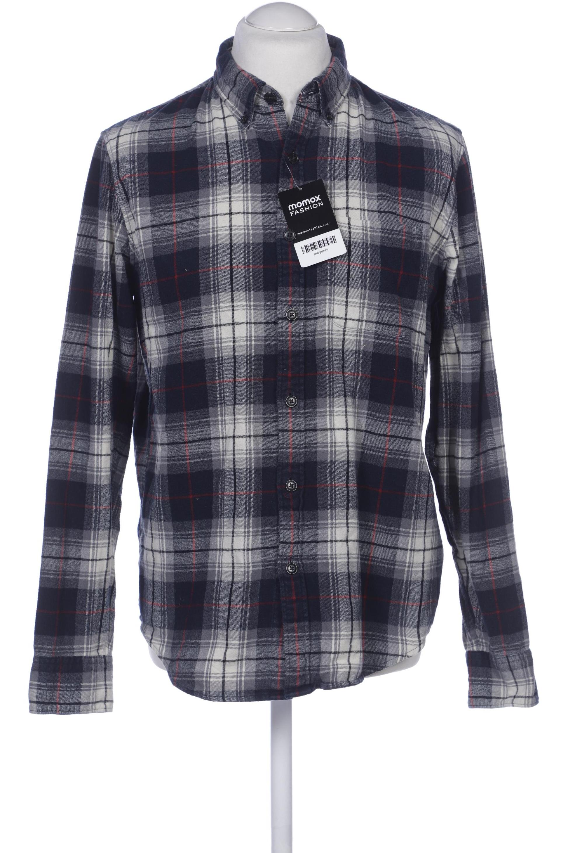 

Abercrombie & Fitch Herren Hemd, marineblau, Gr. 48