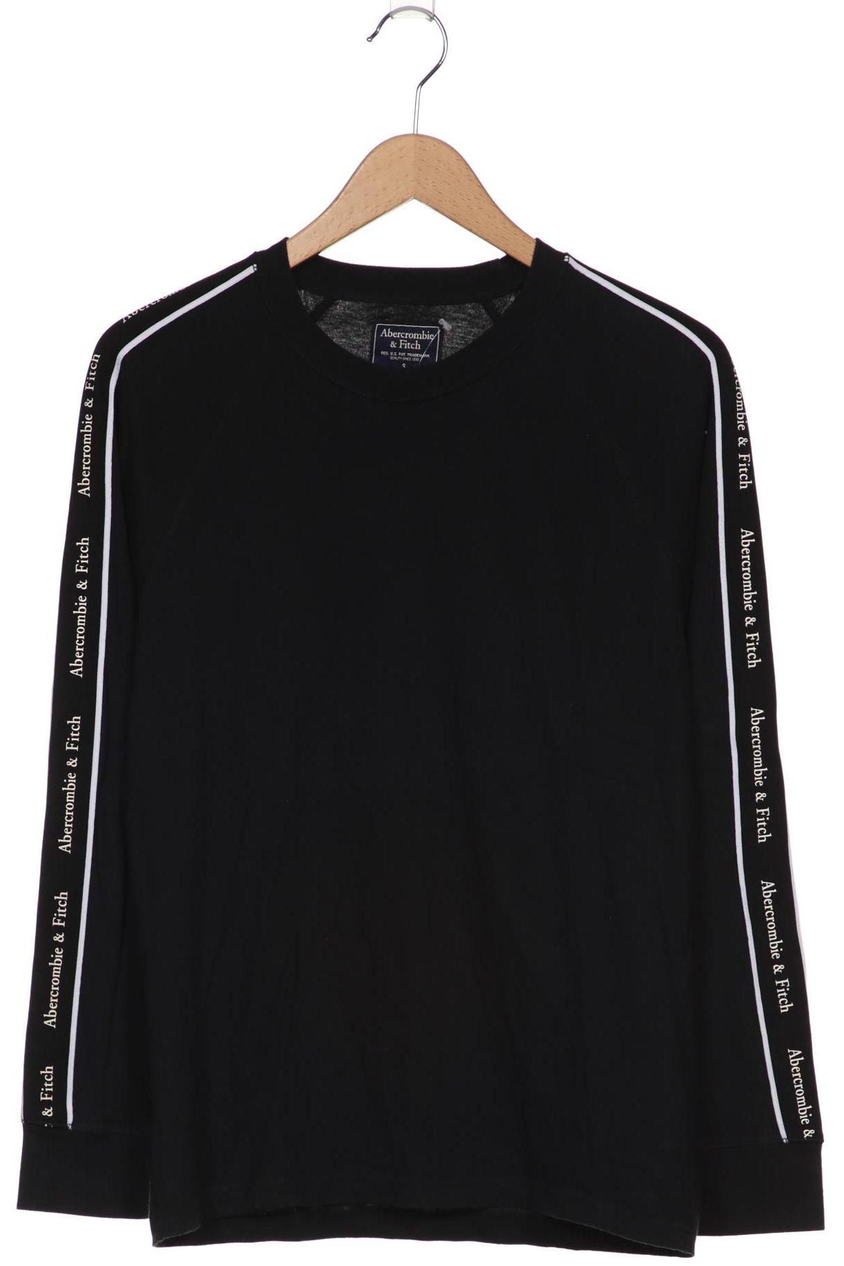 

Abercrombie & Fitch Herren Langarmshirt, schwarz