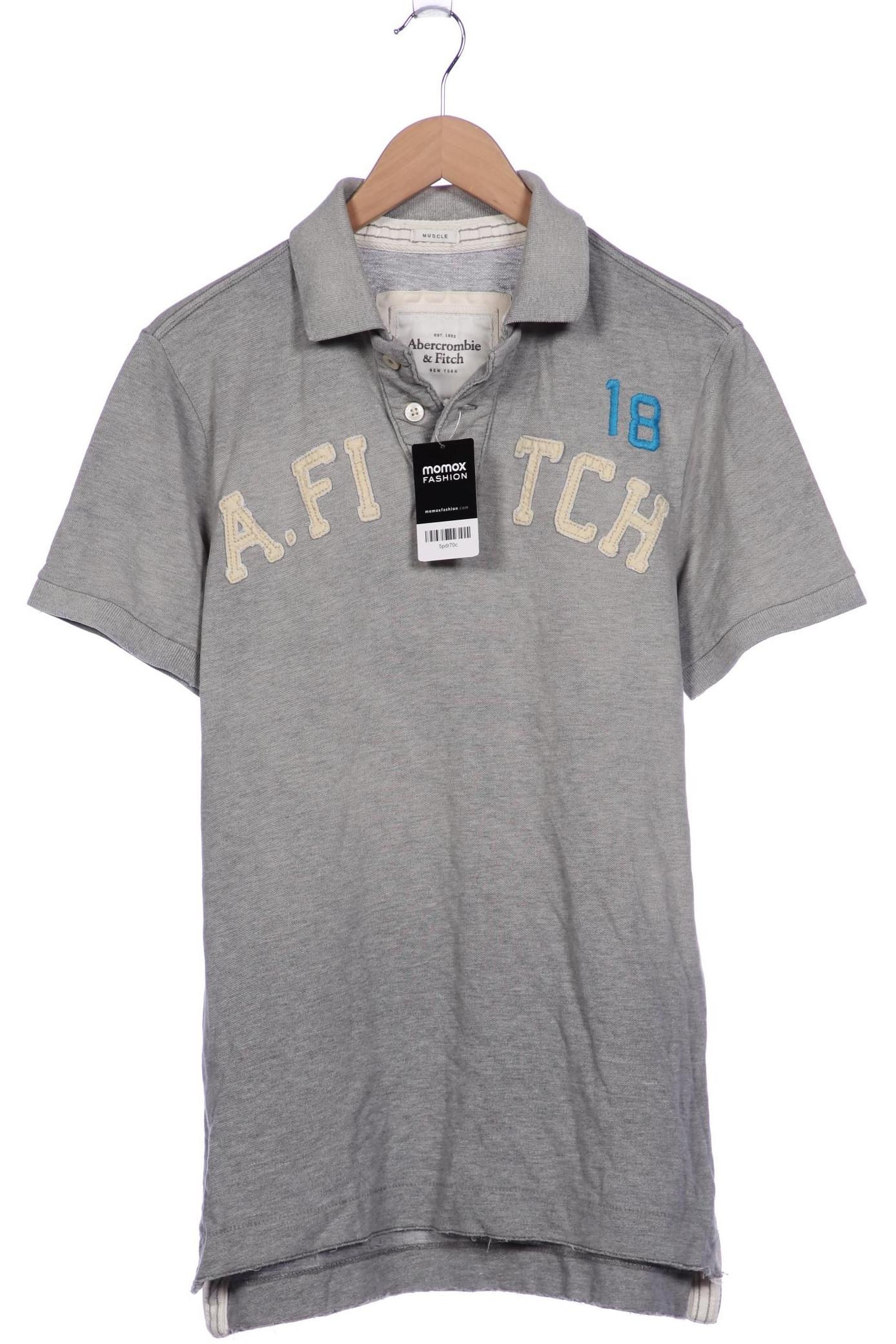

Abercrombie & Fitch Herren Poloshirt, grau, Gr. 56