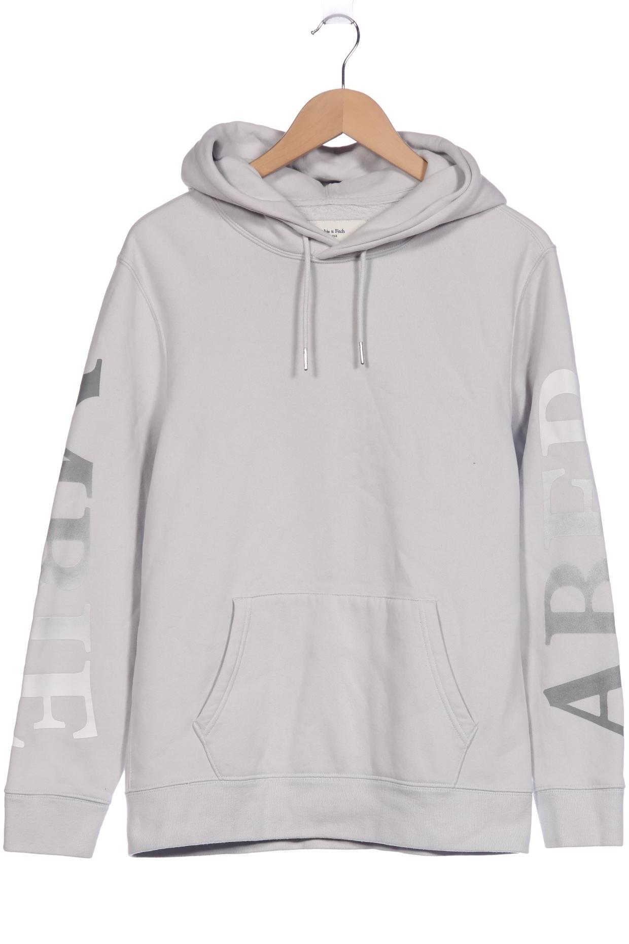 

Abercrombie & Fitch Herren Kapuzenpullover, grau, Gr. 46