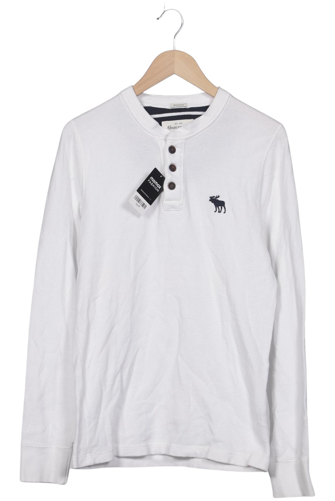 

Abercrombie & Fitch Herren Pullover, weiß, Gr. 48