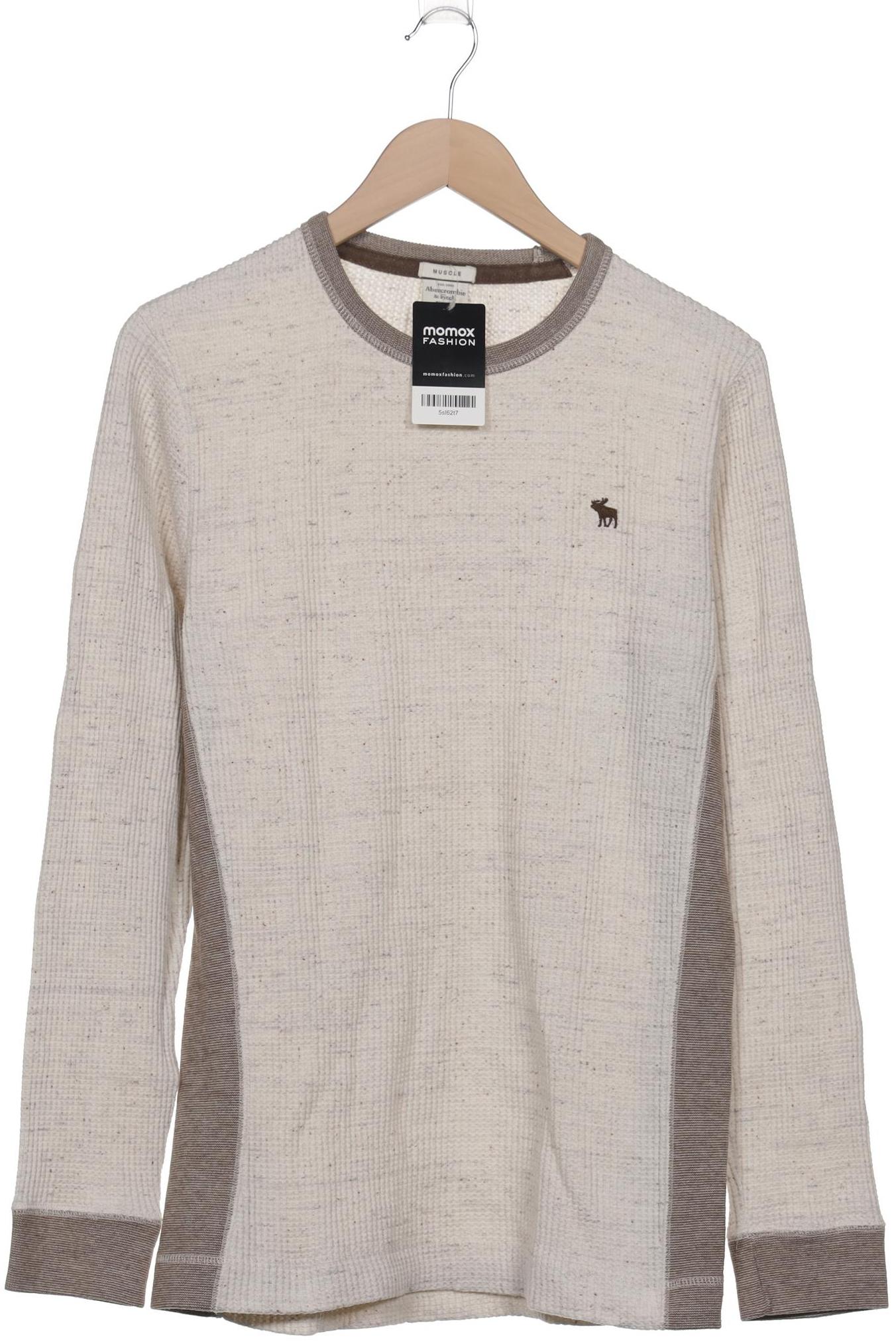 

Abercrombie & Fitch Herren Pullover, cremeweiß, Gr. 48