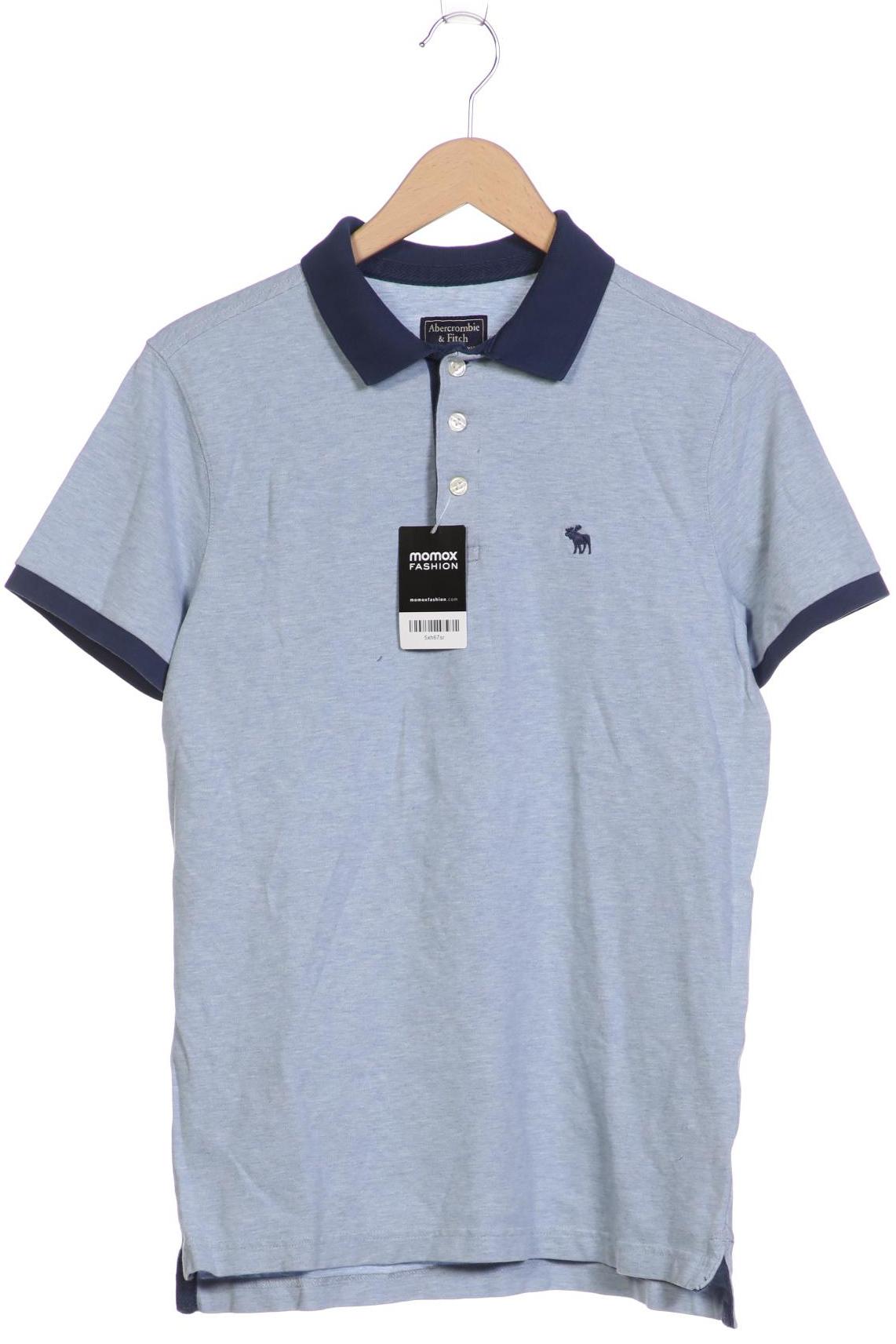 

Abercrombie & Fitch Herren Poloshirt, blau